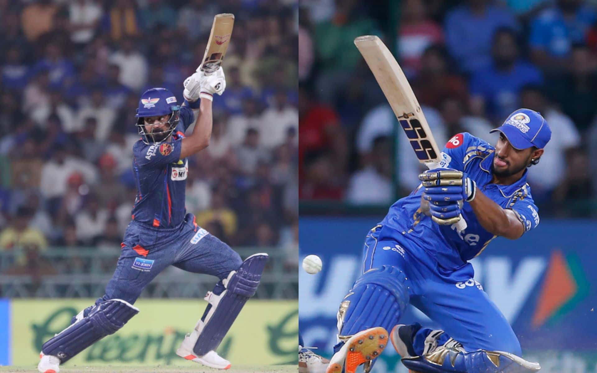 KL Rahul and Tilak Varma will be crucial for their teams in the match [AP Photos]