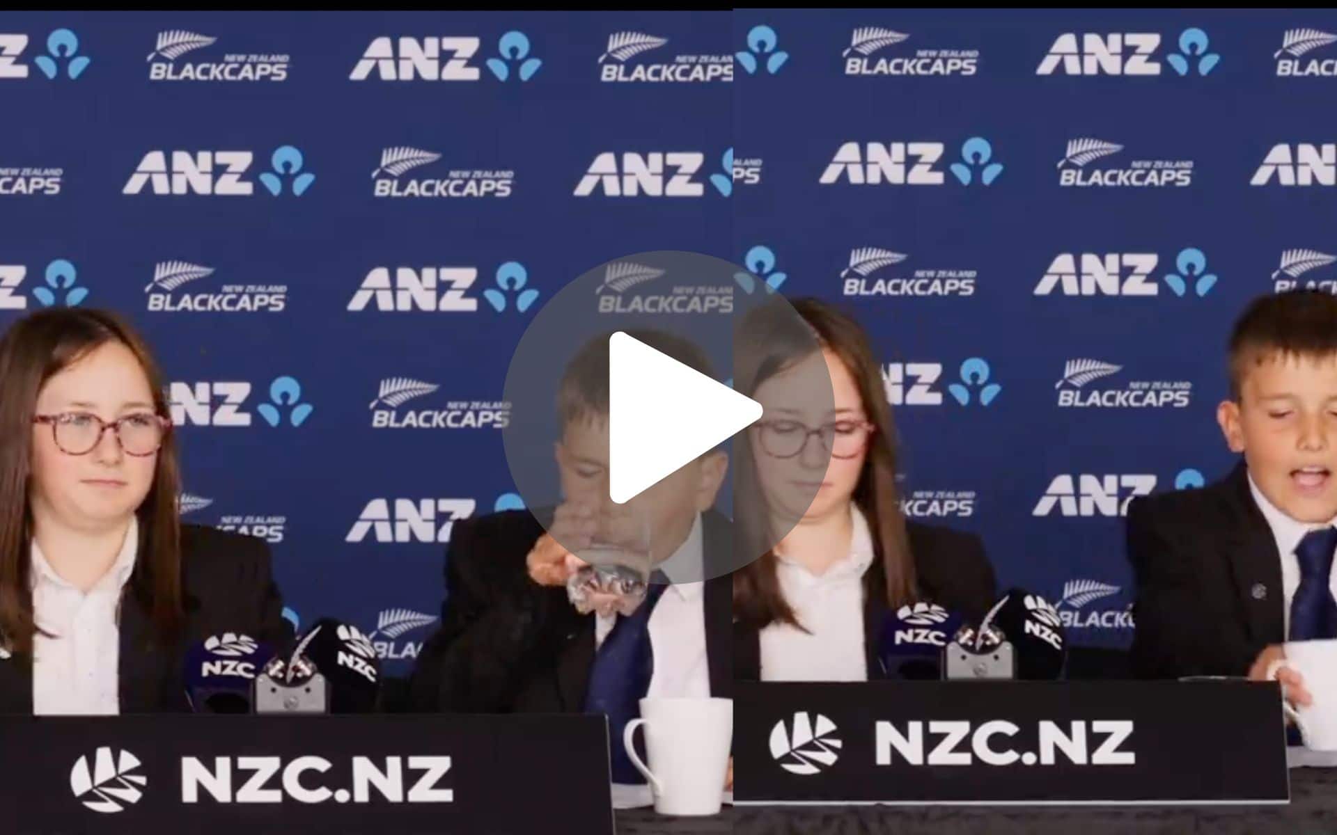 [Watch] Kiwi Kids Reveal New Zealand’s T20 World Cup Squad In A 'Cute Way'