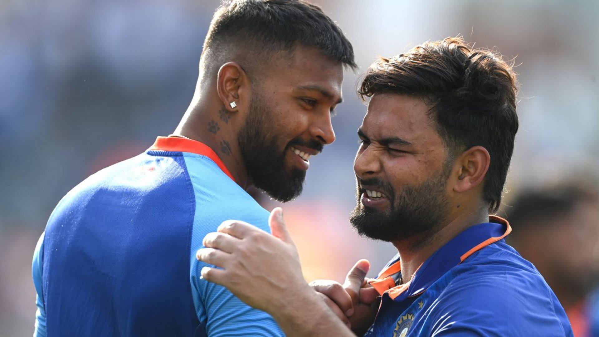 Rishabh Pant & Hardik Pandya [X.com]