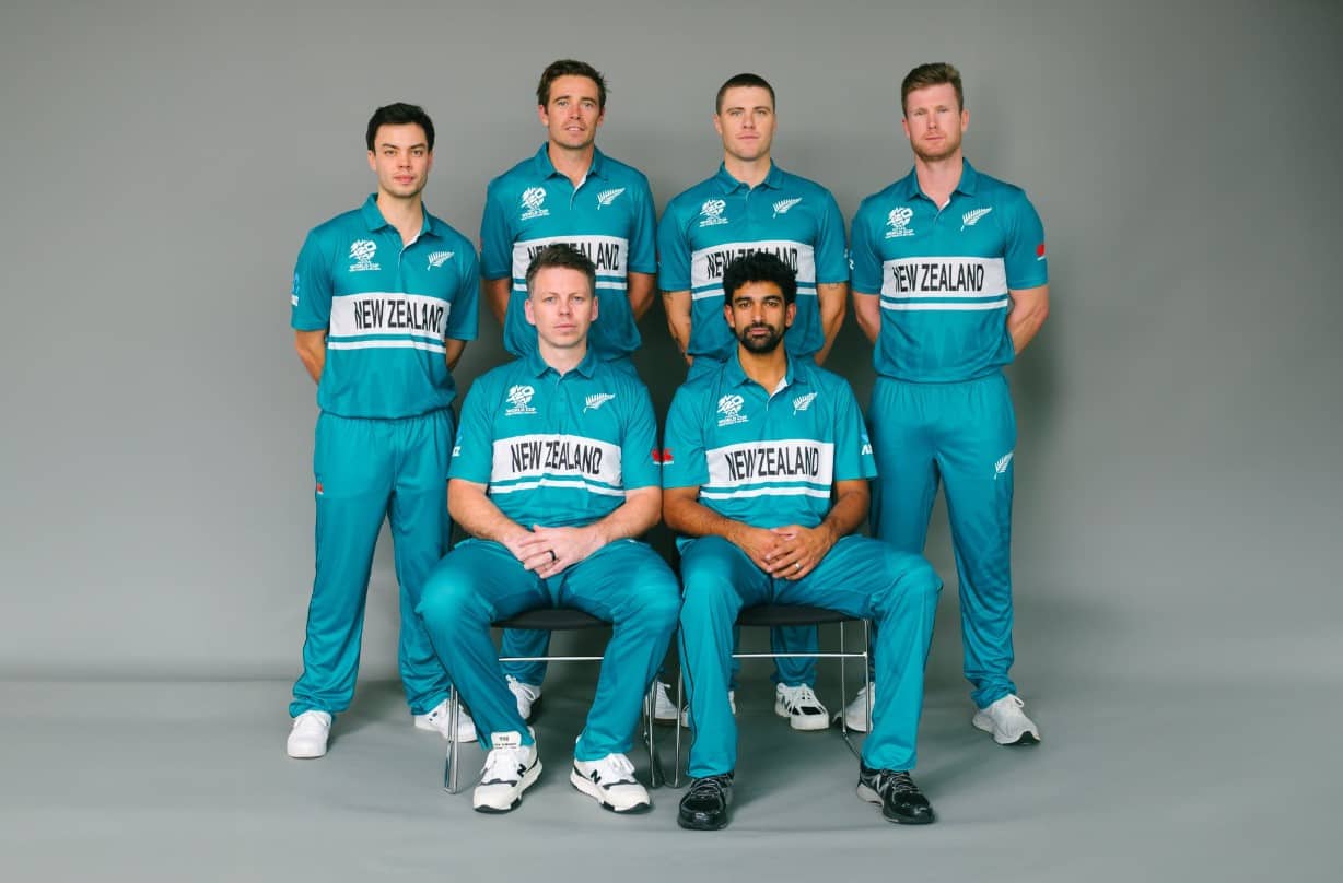 New Zealand's T20 World Cup 2024 jersey is inspired by their World Cup 1999 kit (Twitter)