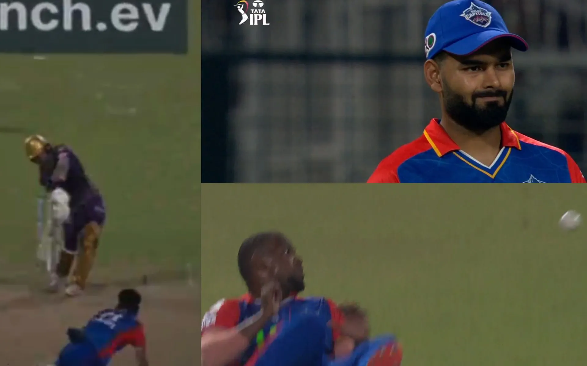 Rishabh Pant was disappointed by Lizaad Williams (Twitter)
