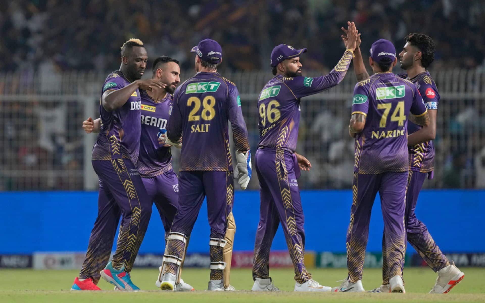 KKR won the match by 7 wickets Vs DC (AP)