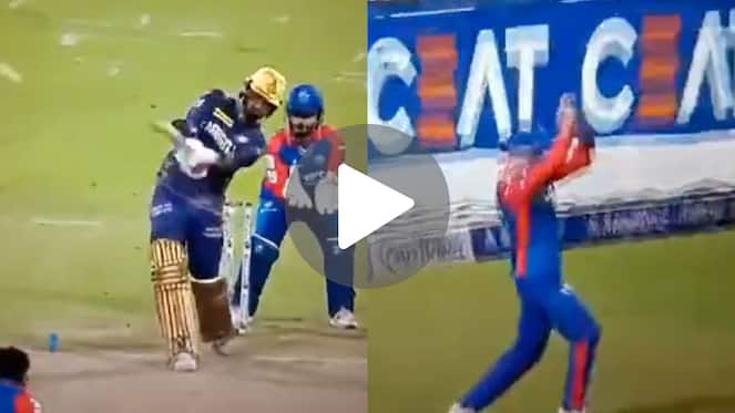 [Watch] Silence Prevails At Eden Gardens As Axar Patel Outfoxes Sunil Narine In KKR vs DC