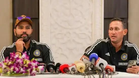 Rohit and Agarkar to address media in Mumbai on May 2nd. (X)