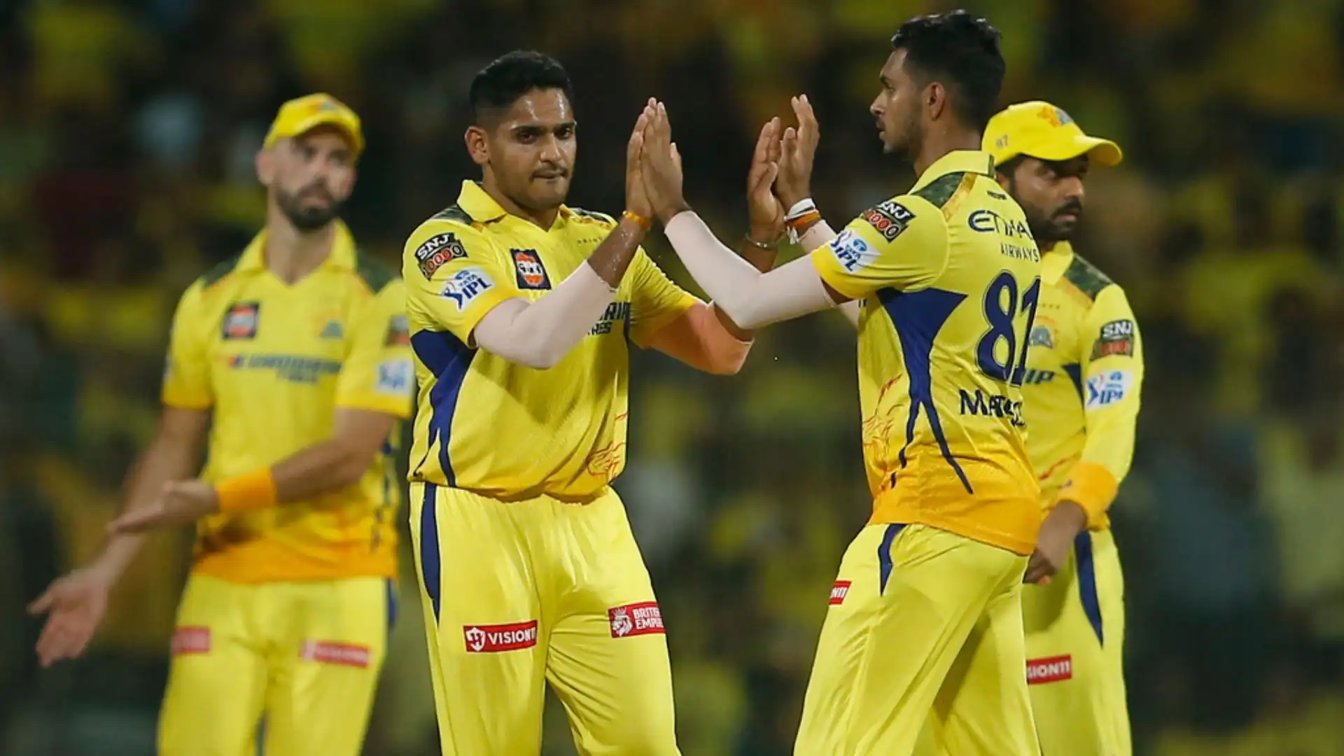 CSK recorded a convincing win vs SRH [AP]