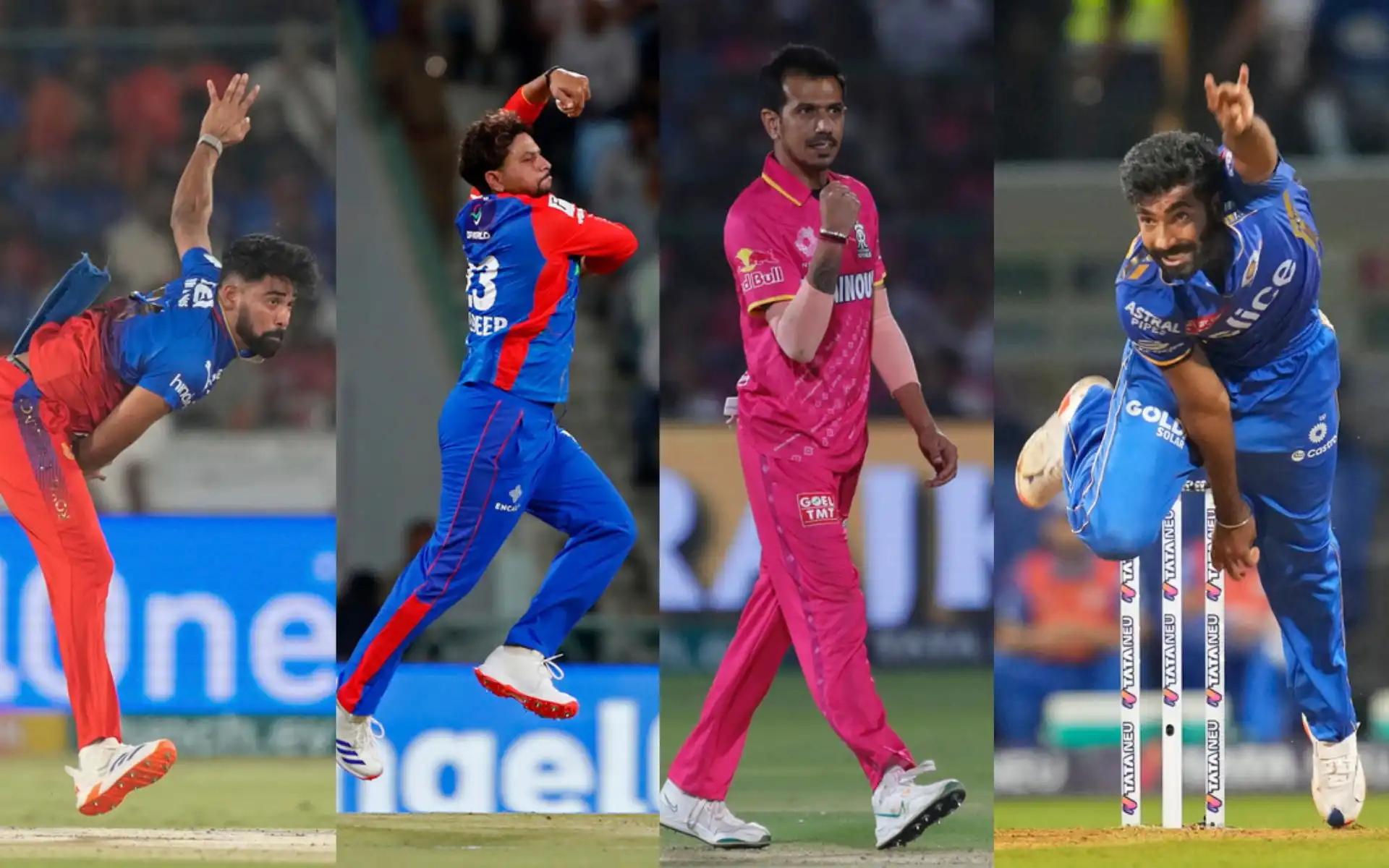 Siraj, Kuldeep, Chahal and Bumrah (AP Photo)