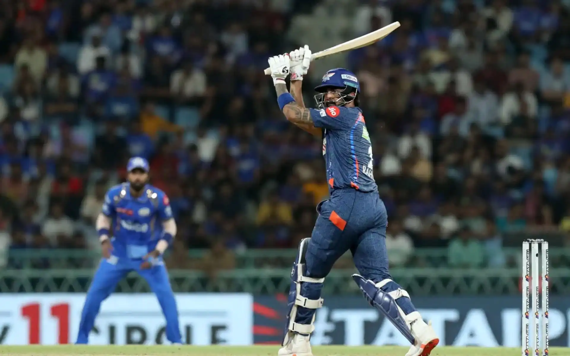 KL Rahul provided LSG a quick start vs MI (AP Photo)