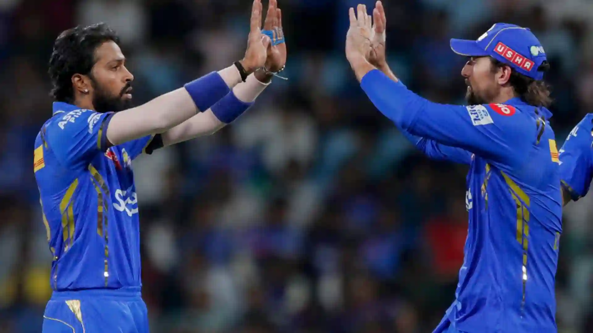 Pandya celebrating Hooda's wicket [AP]