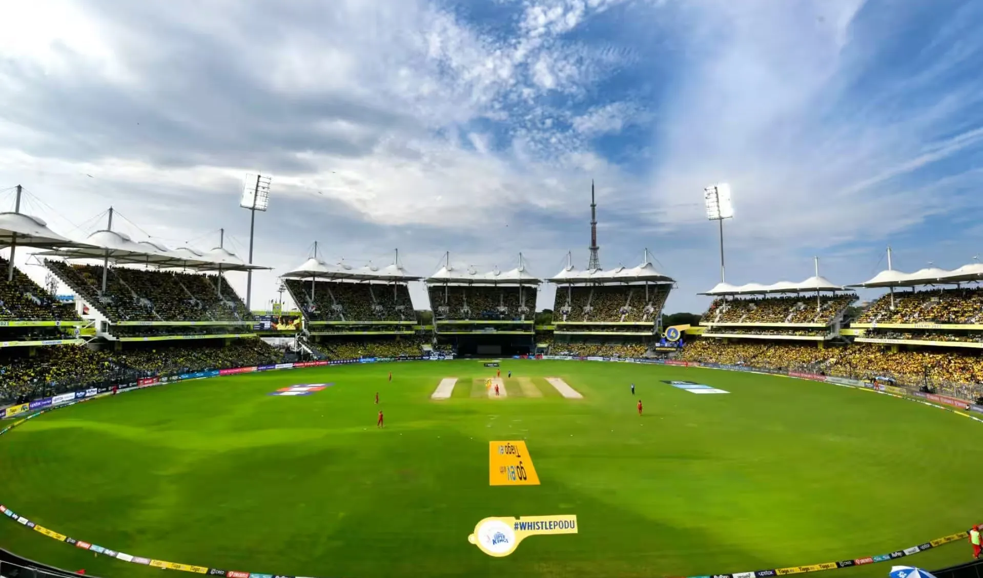 The MA Chidambaram Stadium (X.com) 
