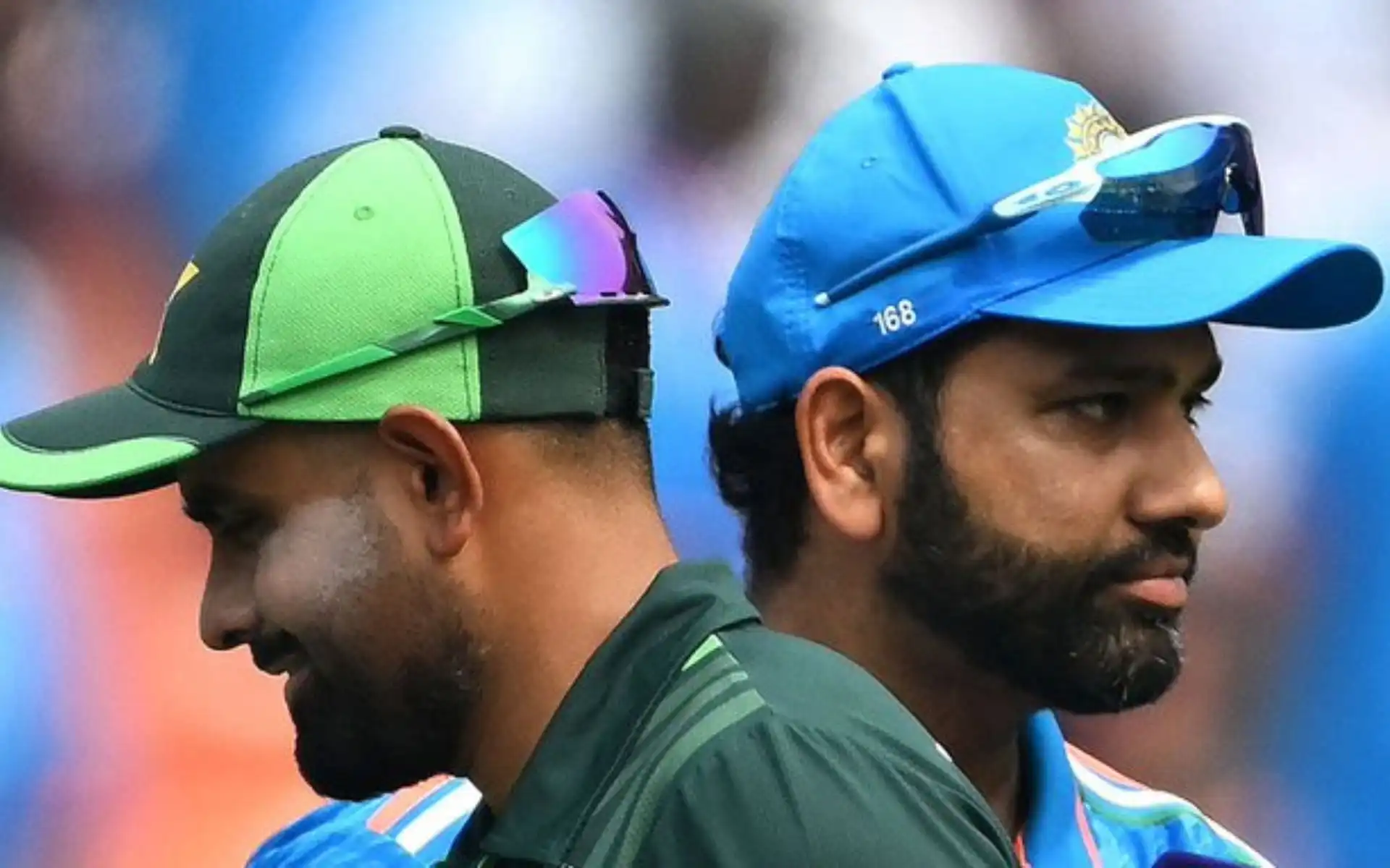 Rohit Sharma and Babar Azam (X.com)