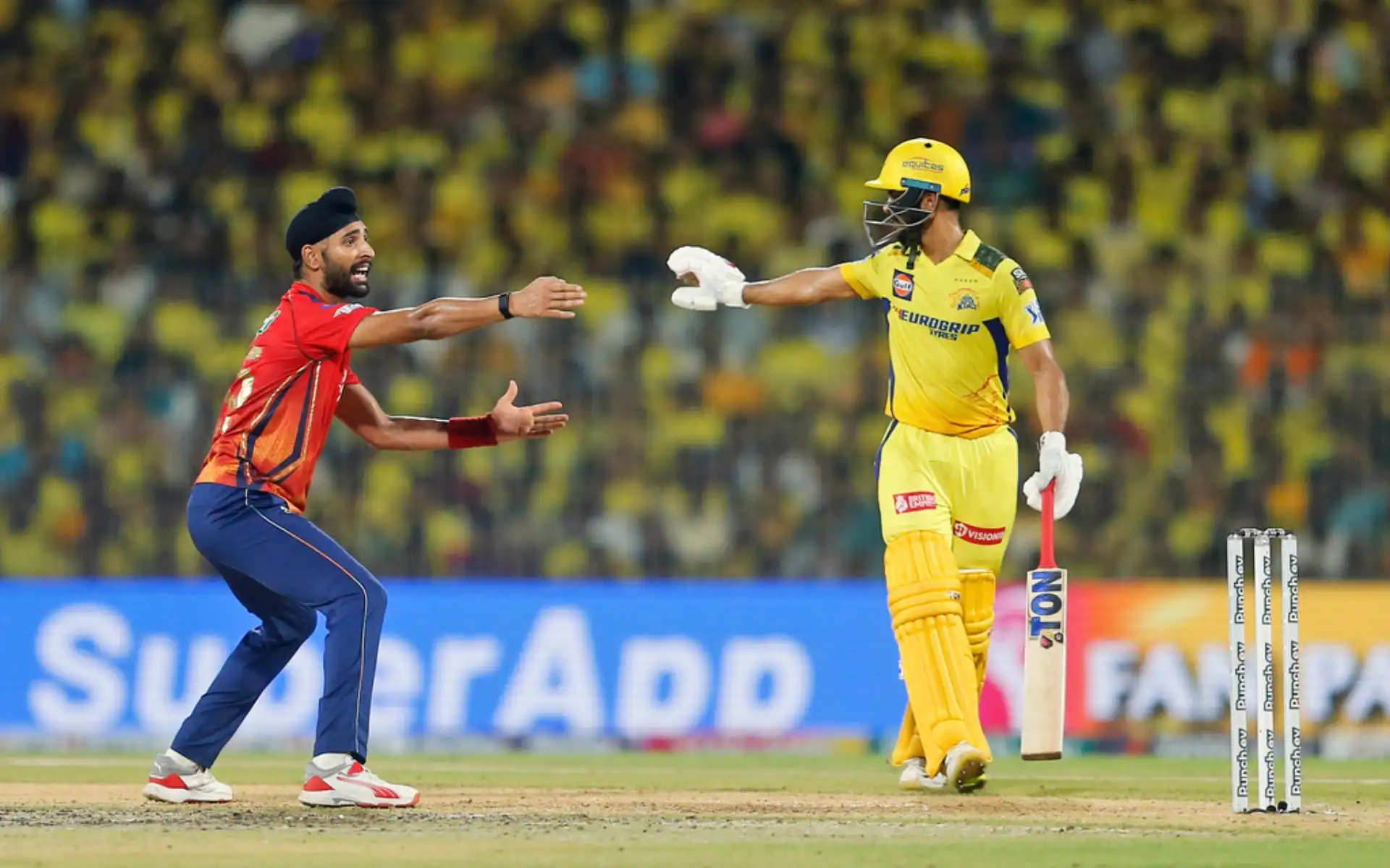 Brar was the star for PBKS with the ball. (AP)
