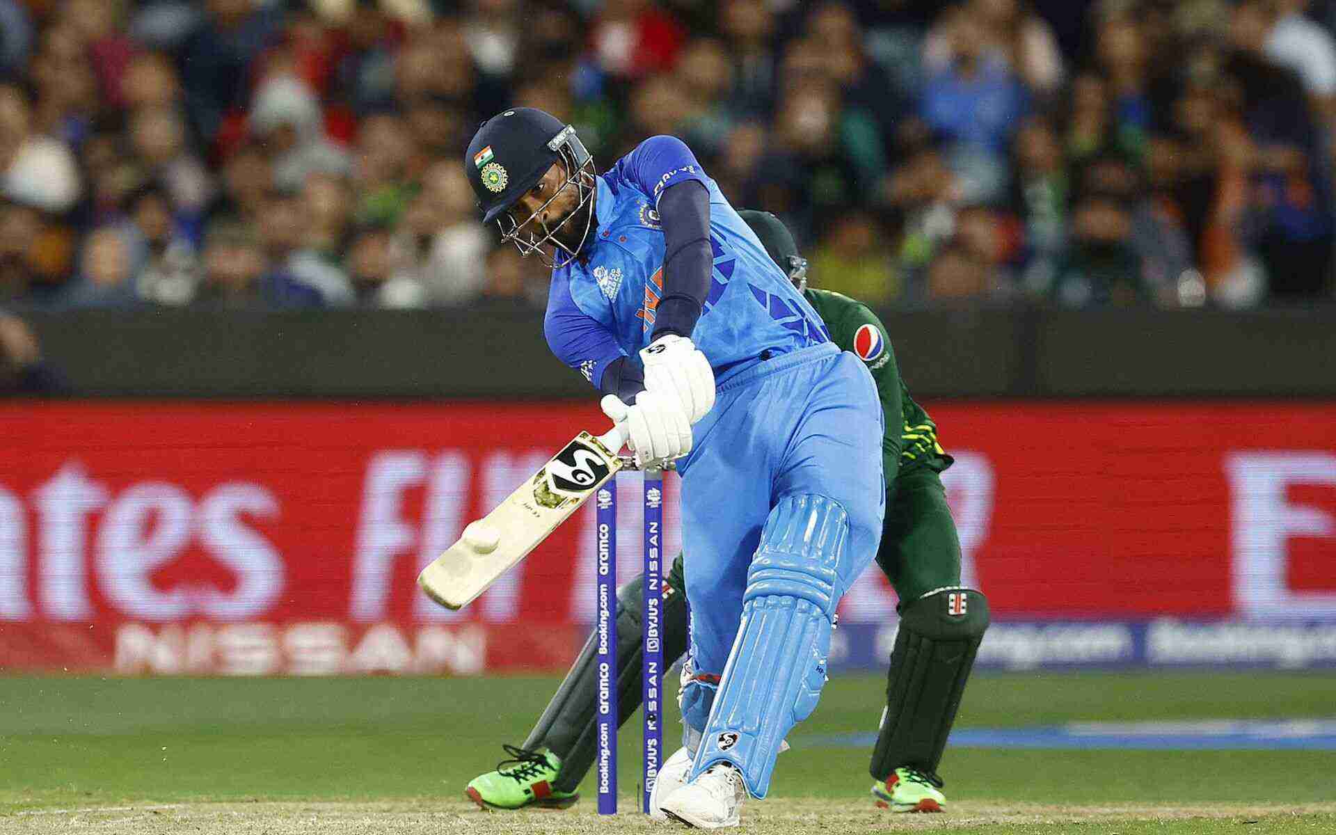 Hardik Pandya in T20 World Cup 2022 (X.com)