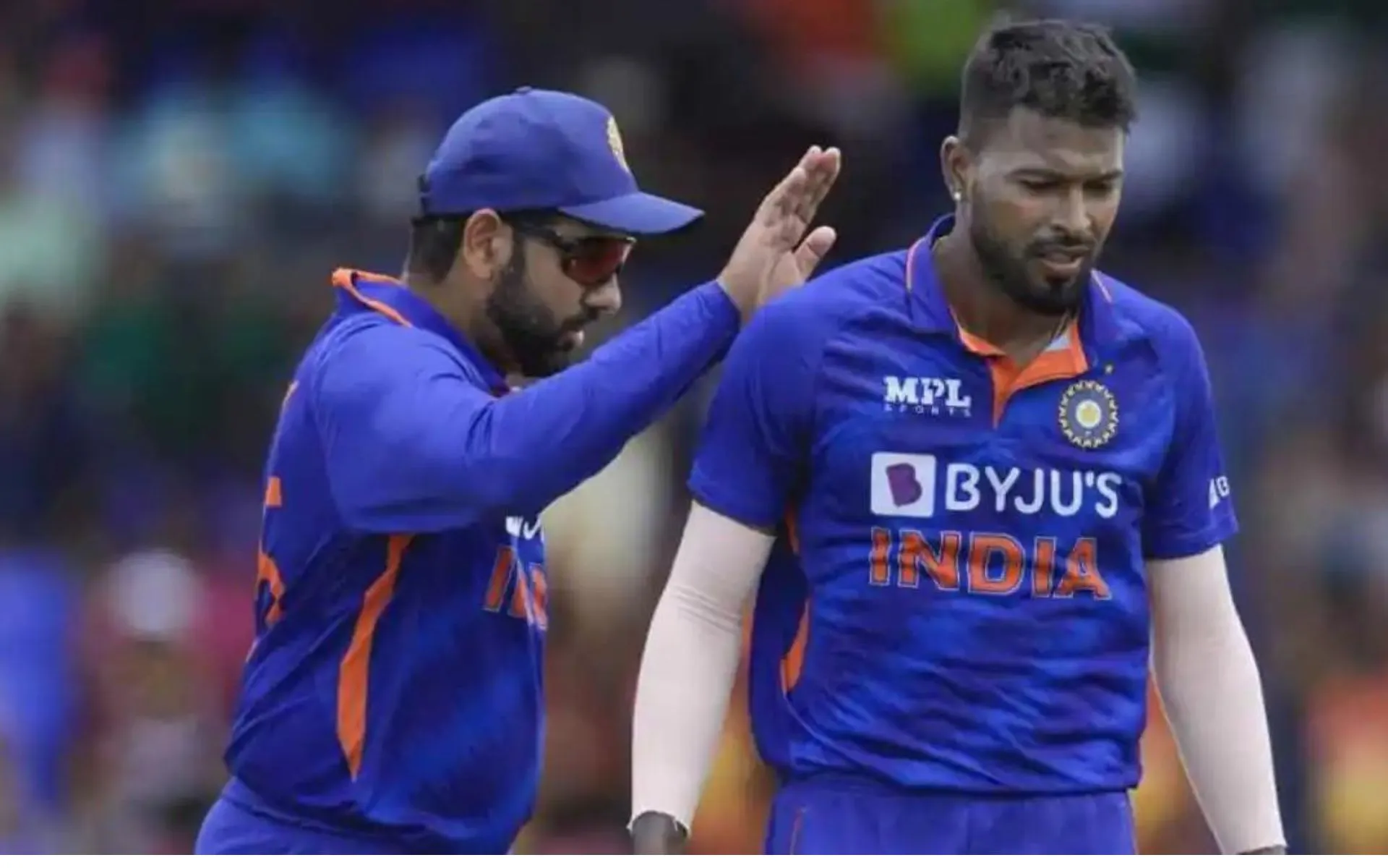 Hardik Pandya and Rohit Sharma for India (X.com)