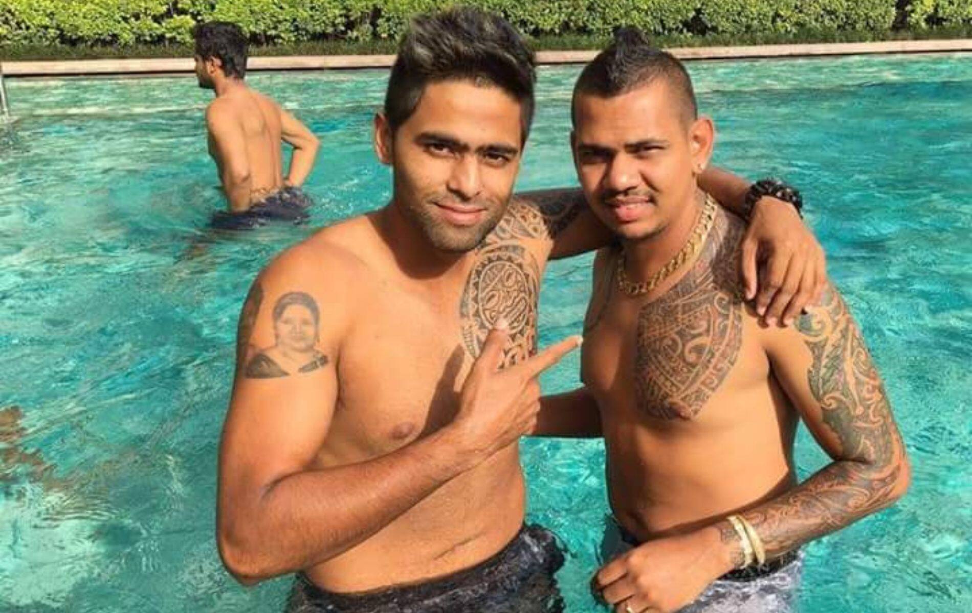 Suryakumar Yadav and Sunil Narine played together at KKR before SKY moving back to MI (X)