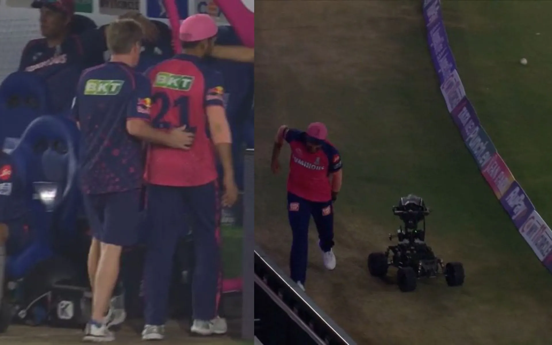 Dhruv Jurel injured during SRH vs RR match (X.com)