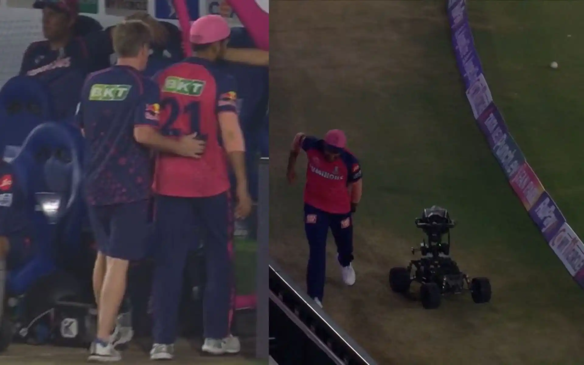 Dhruv Jurel injured during SRH vs RR match (X.com)