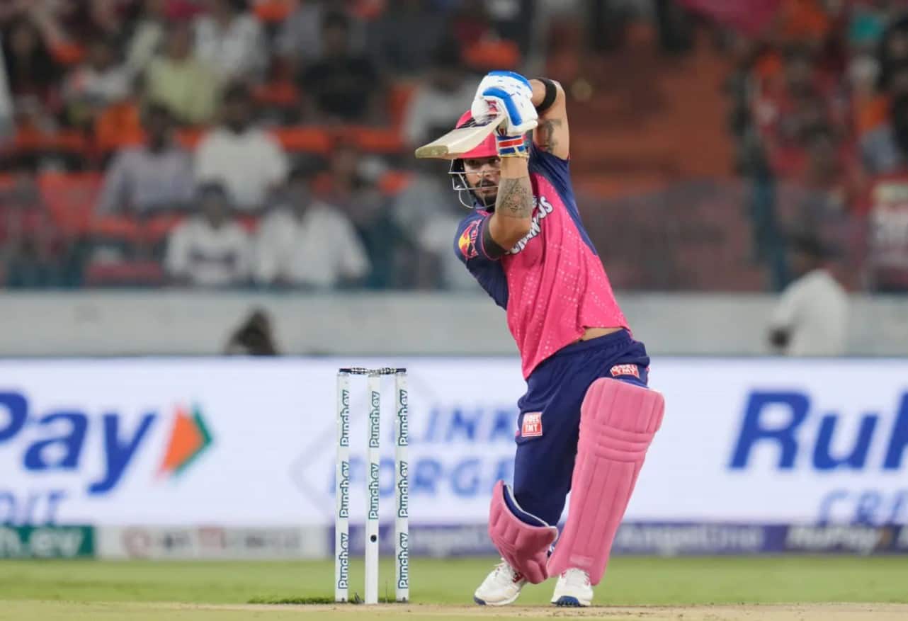 Riyan Parag scored a brilliant 49-ball 77 but failed to guide RR to a win (IPLT20.com)