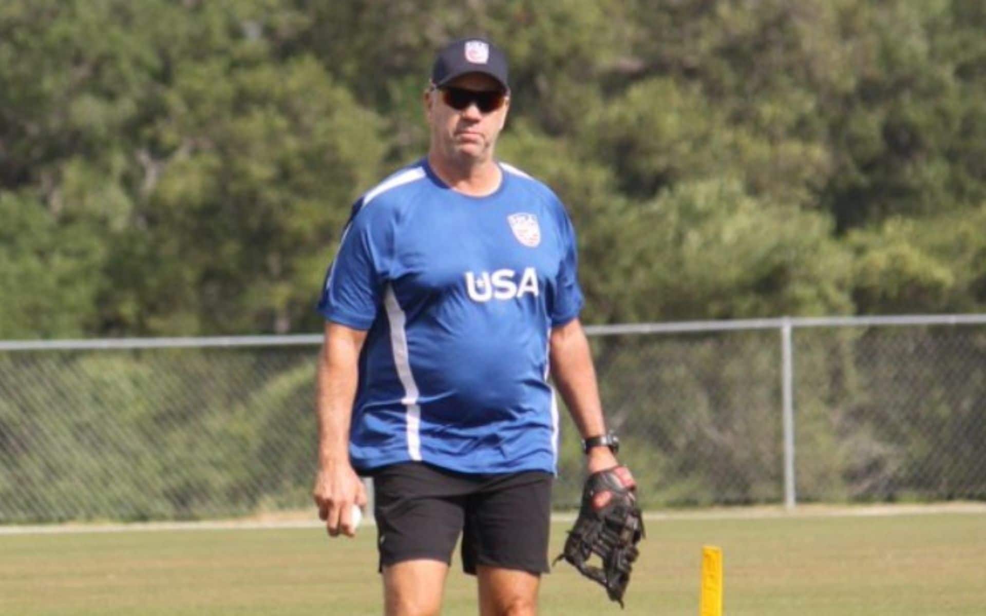 Stuart Law has been recently appointed as USA cricket team's coach (x.com)