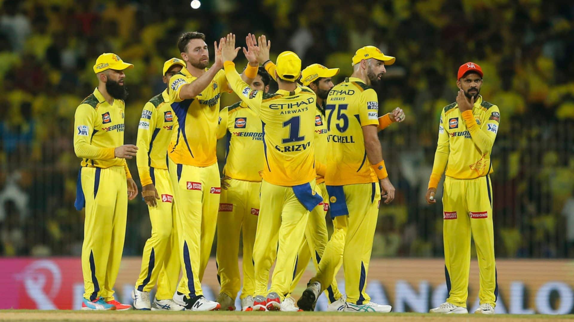 CSK players in action [AP]