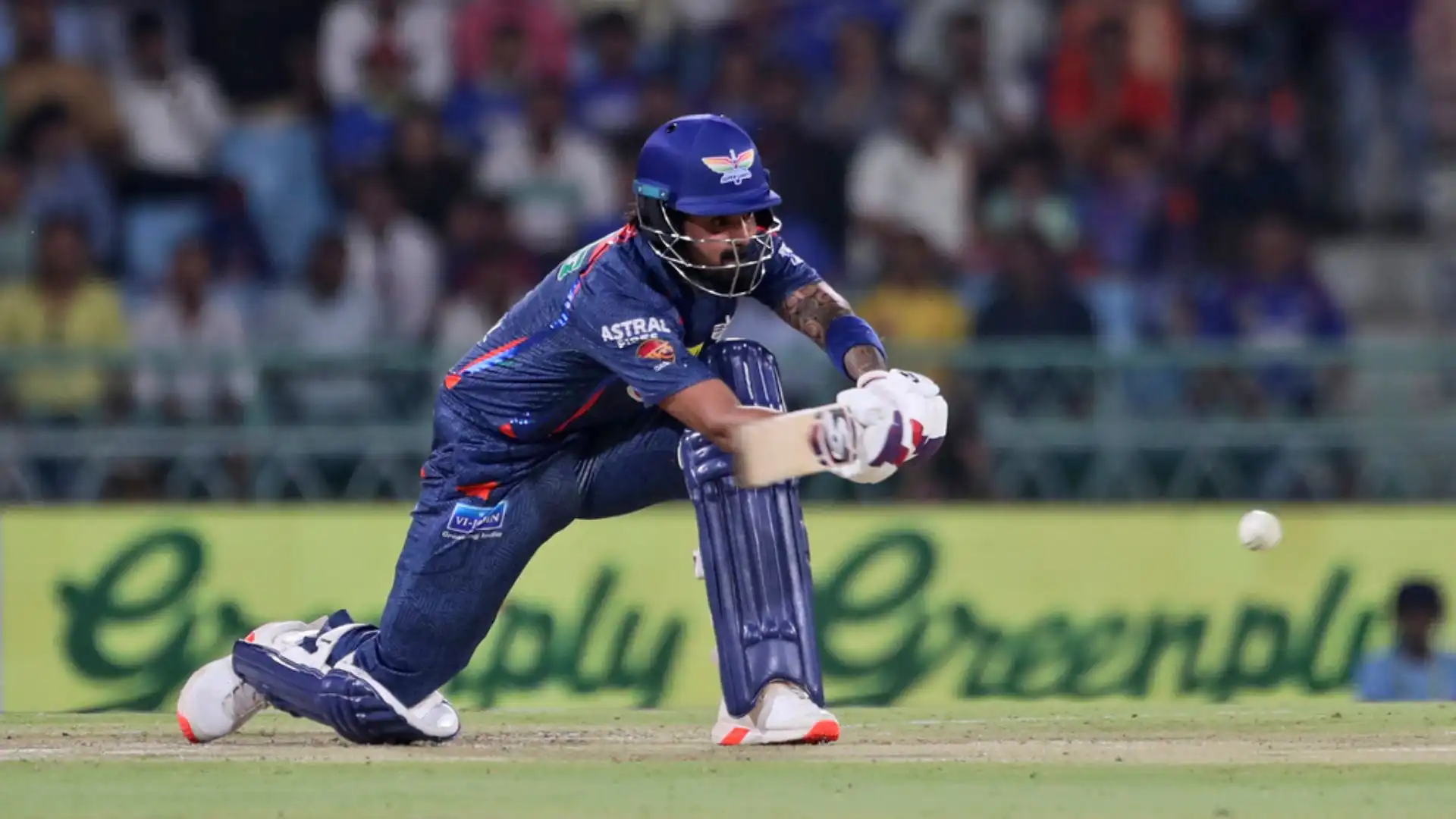 KL Rahul in action [AP]