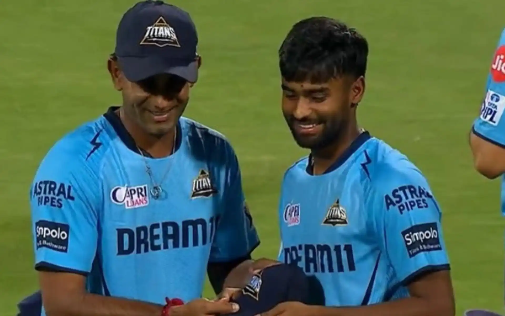 Manav Suthar getting the GT cap (X.com)