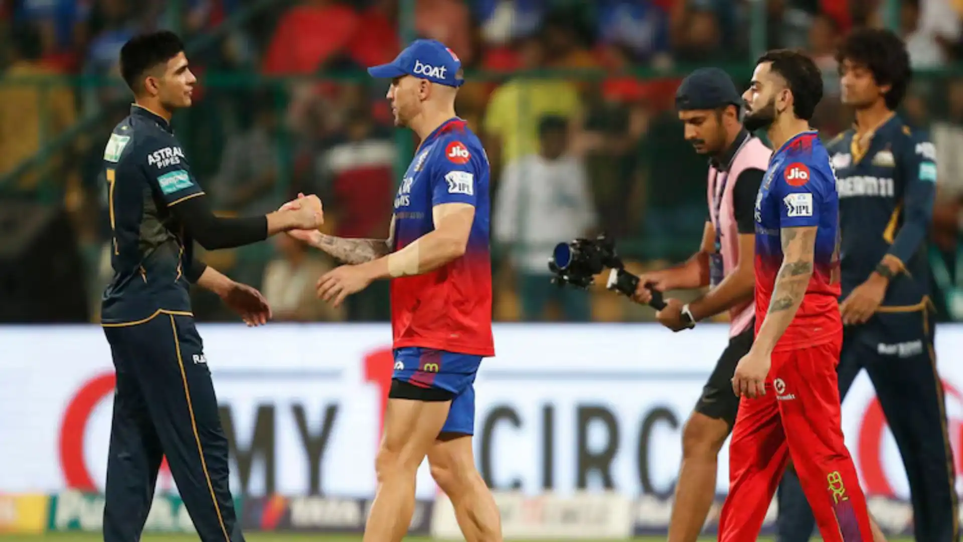 RCB defeated GT by four wickets [x.com]