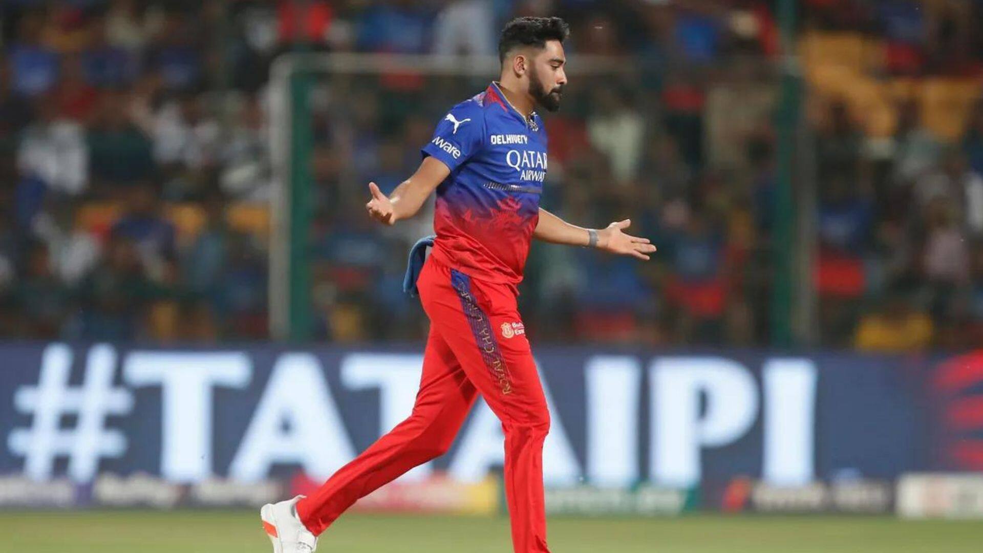 Siraj delivered an impressive spell vs GT [IPL]