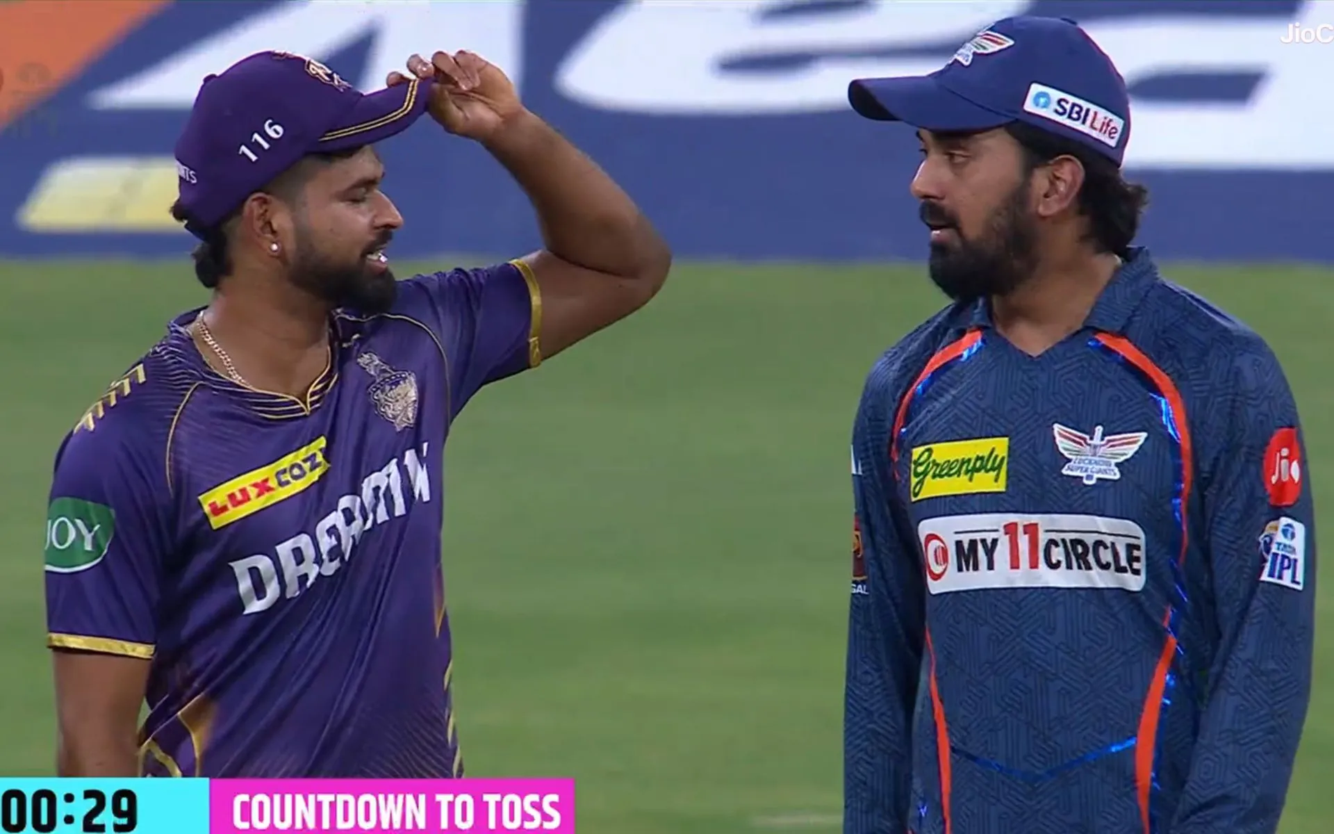 KKR won against LSG at Eden Gardens 
