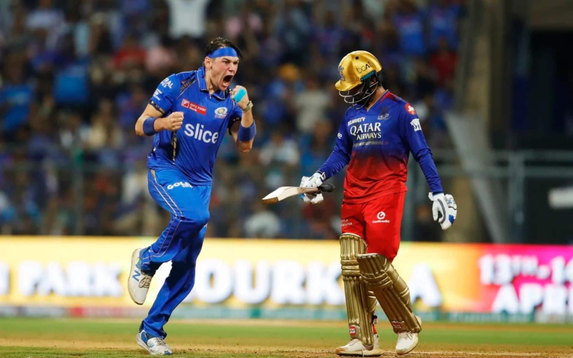 Gerald Coetzee celebrating one of his 13 wickets from IPL 2024 (BCCI)