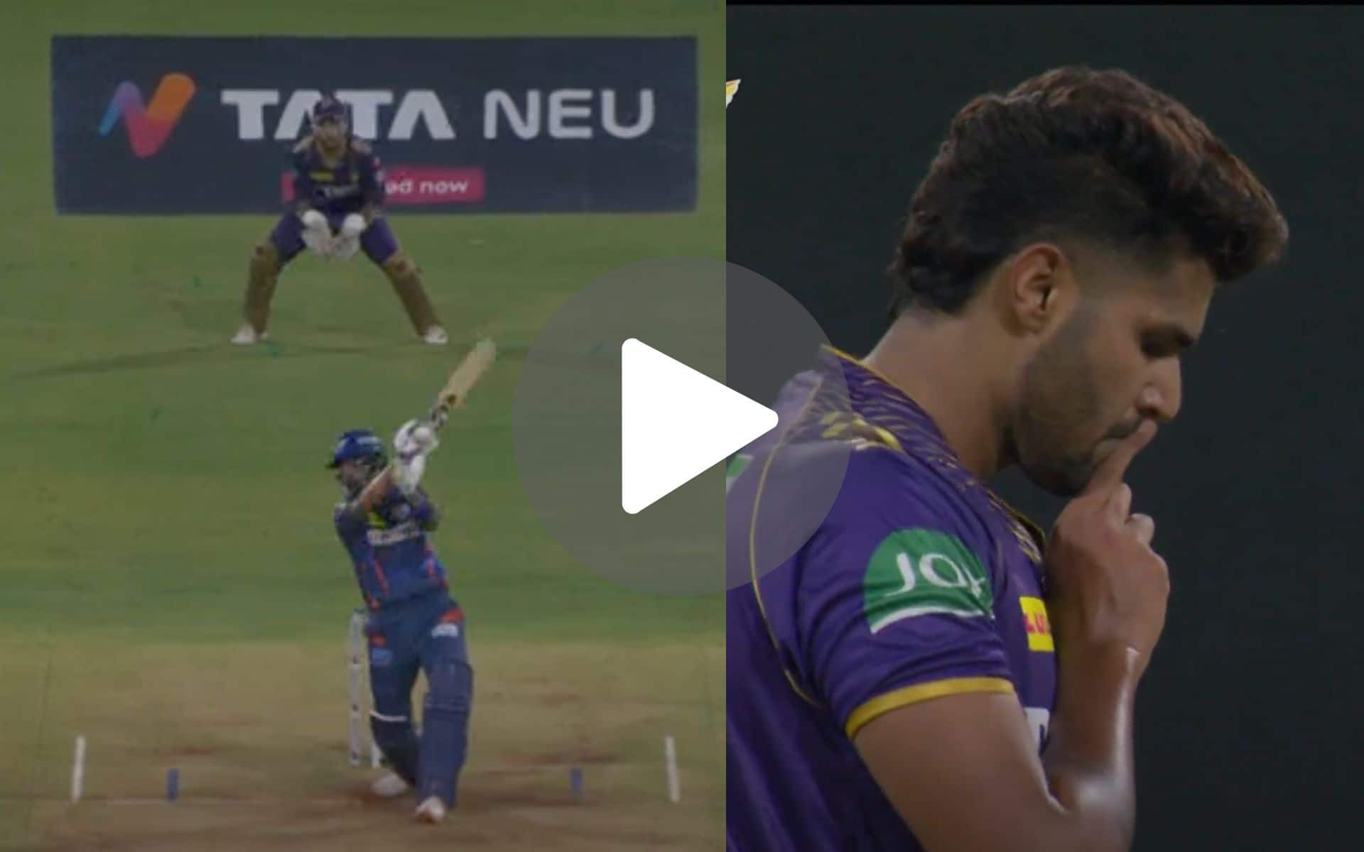 [Watch] No Flying Kiss! Harshit Rana Chooses 'Finger On The Lip' Instead; Gets KL Rahul