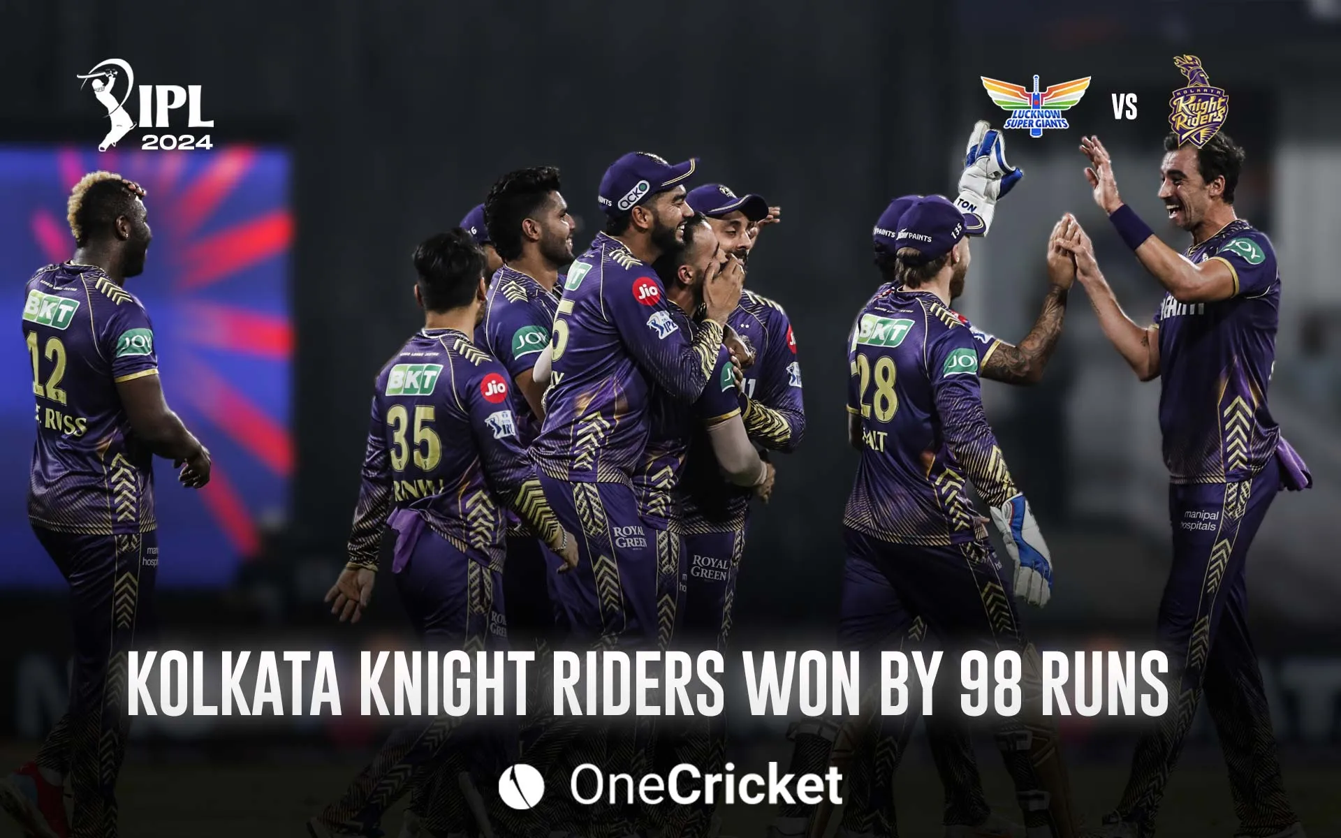 LSG vs KKR Live Blog for IPL 2024 (OneCricket)