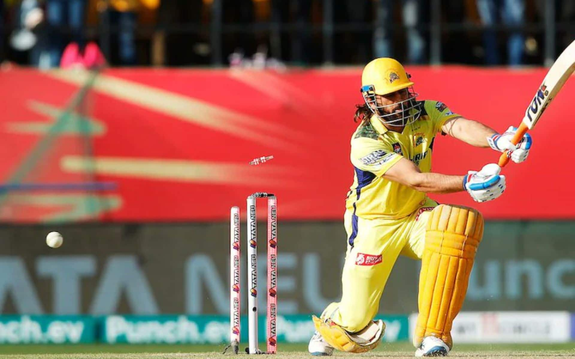 MS Dhoni dismissed for golden duck by Harshal Patel in PBKS-CSK IPL 2024 clash (X.com)