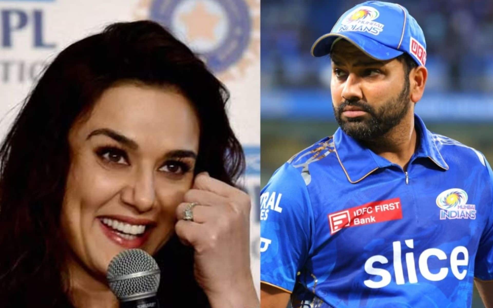 Preity Zinta Compliments Rohit Sharma's Batting Prowess After Alleged 'Will Bet My Life' Rumour