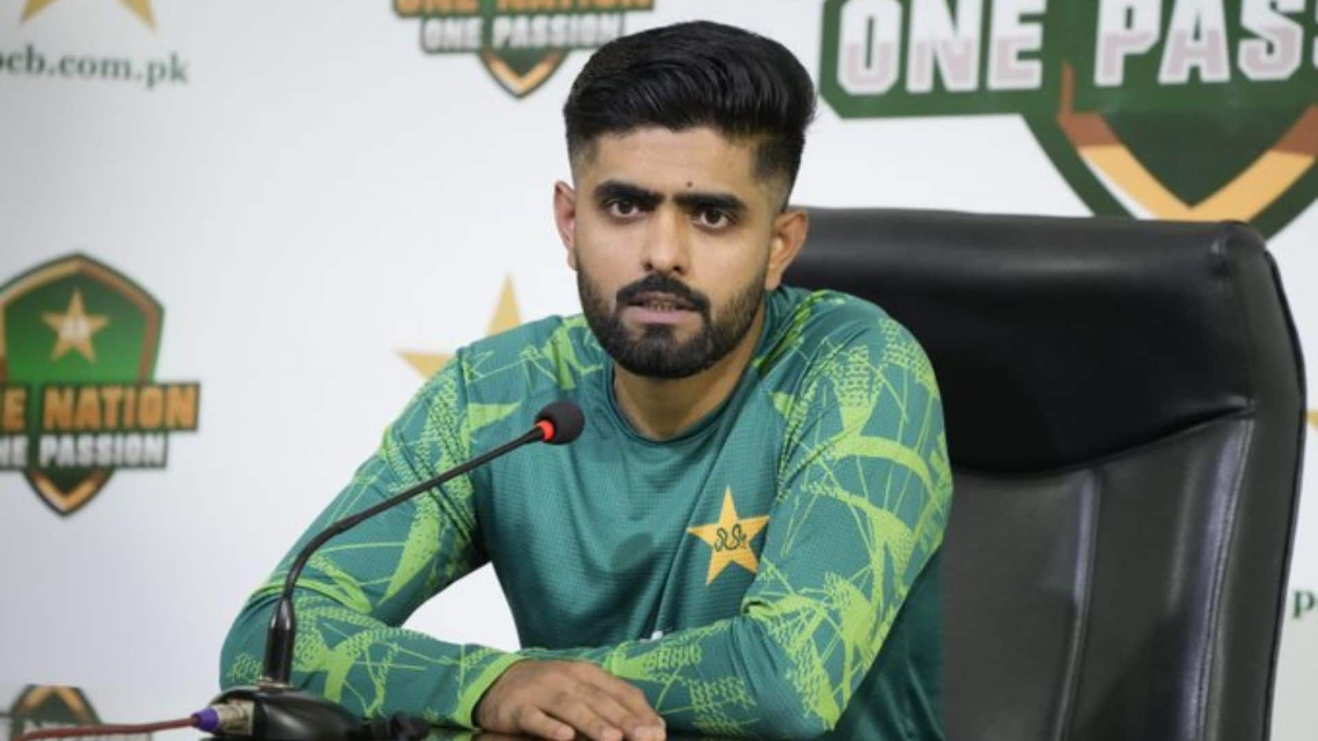 Babar Azam in press conference [X.com]