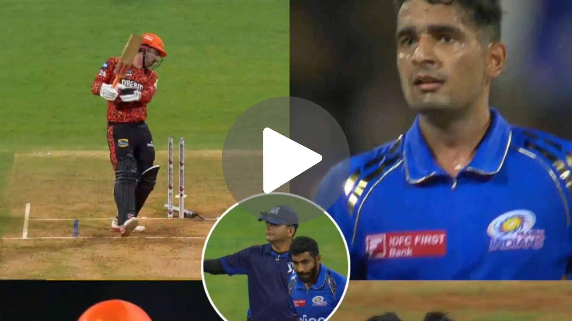 Lucky Travis Head Survives A 'Bowled' Dismissal As Anshul Kamboj Bowls A No Ball