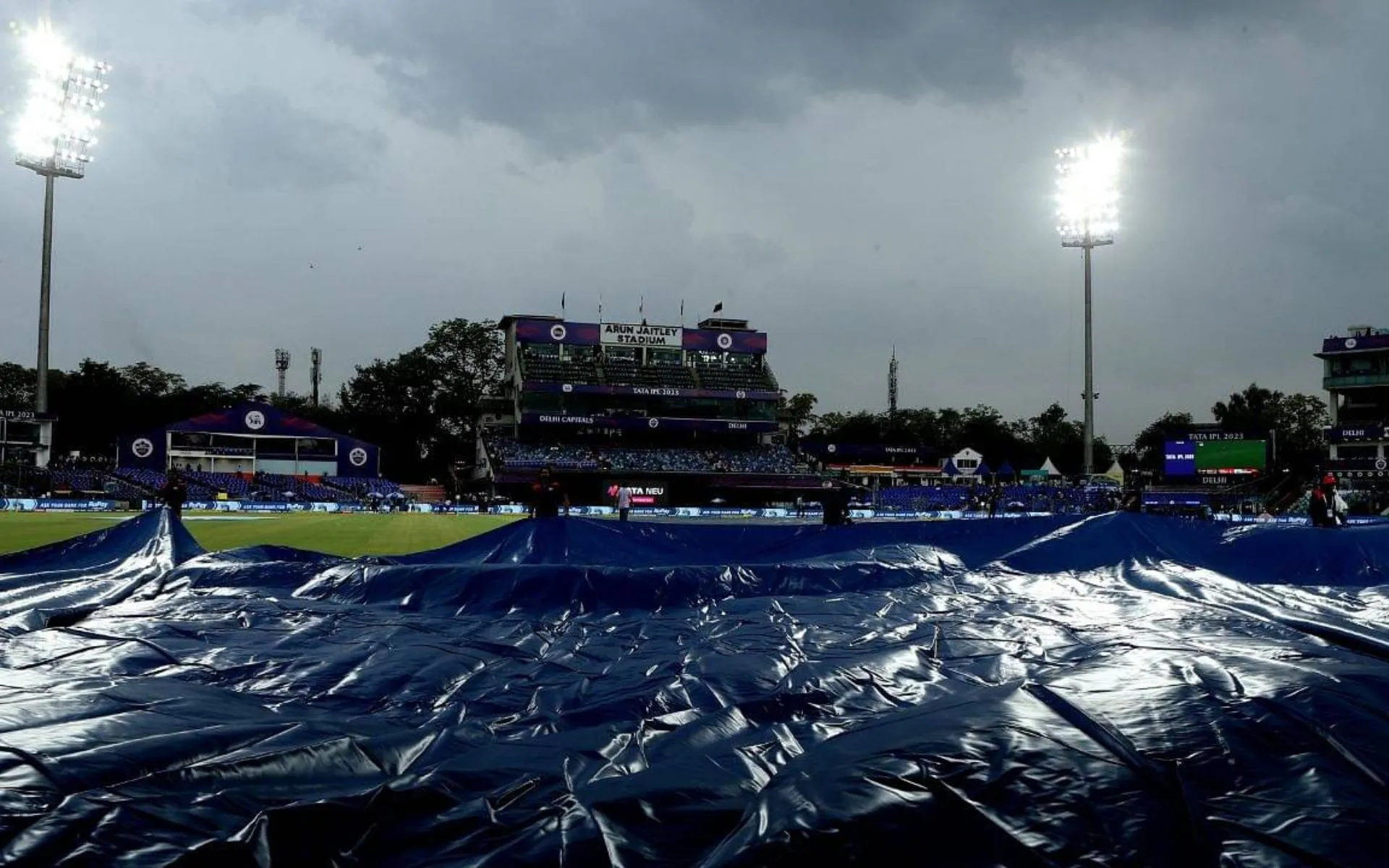 Arun Jaitley Stadium Delhi weather report (x.com)