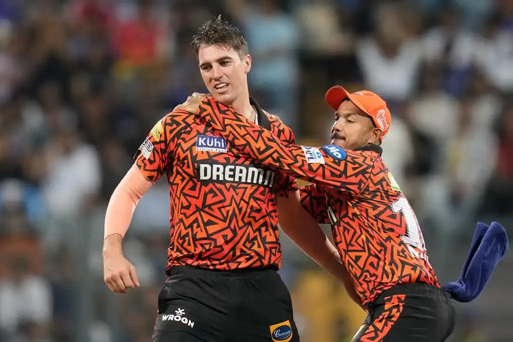 Cummins rues missed chances as MI thrash SRH [AP]