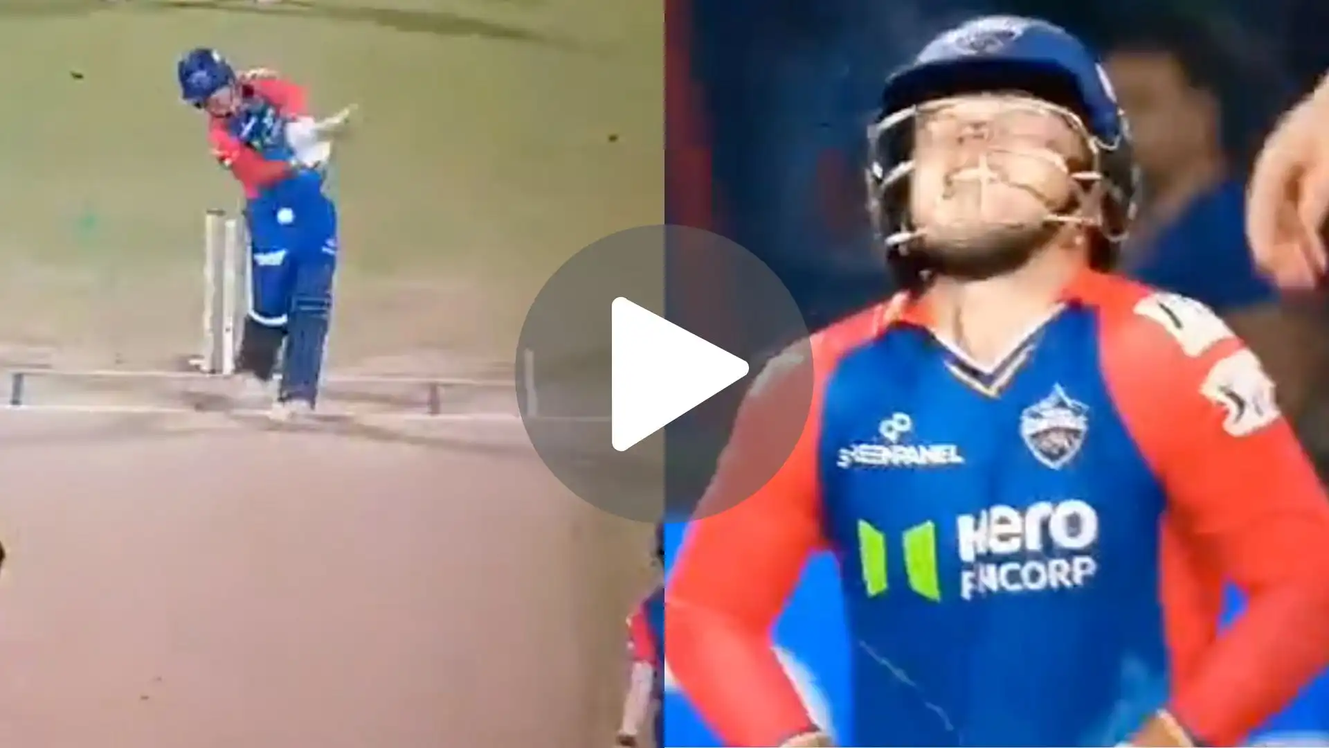 Fraser-McGurk was hit on the box by Boult [X.com]