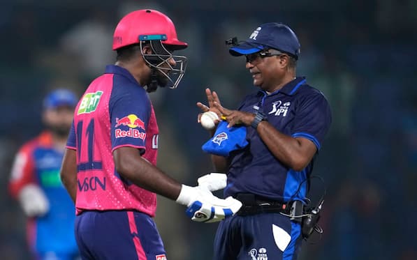 Sanju Samson Fined 30 Per Cent Of Match Fee For Breaching IPL Code Of Conduct Vs DC
