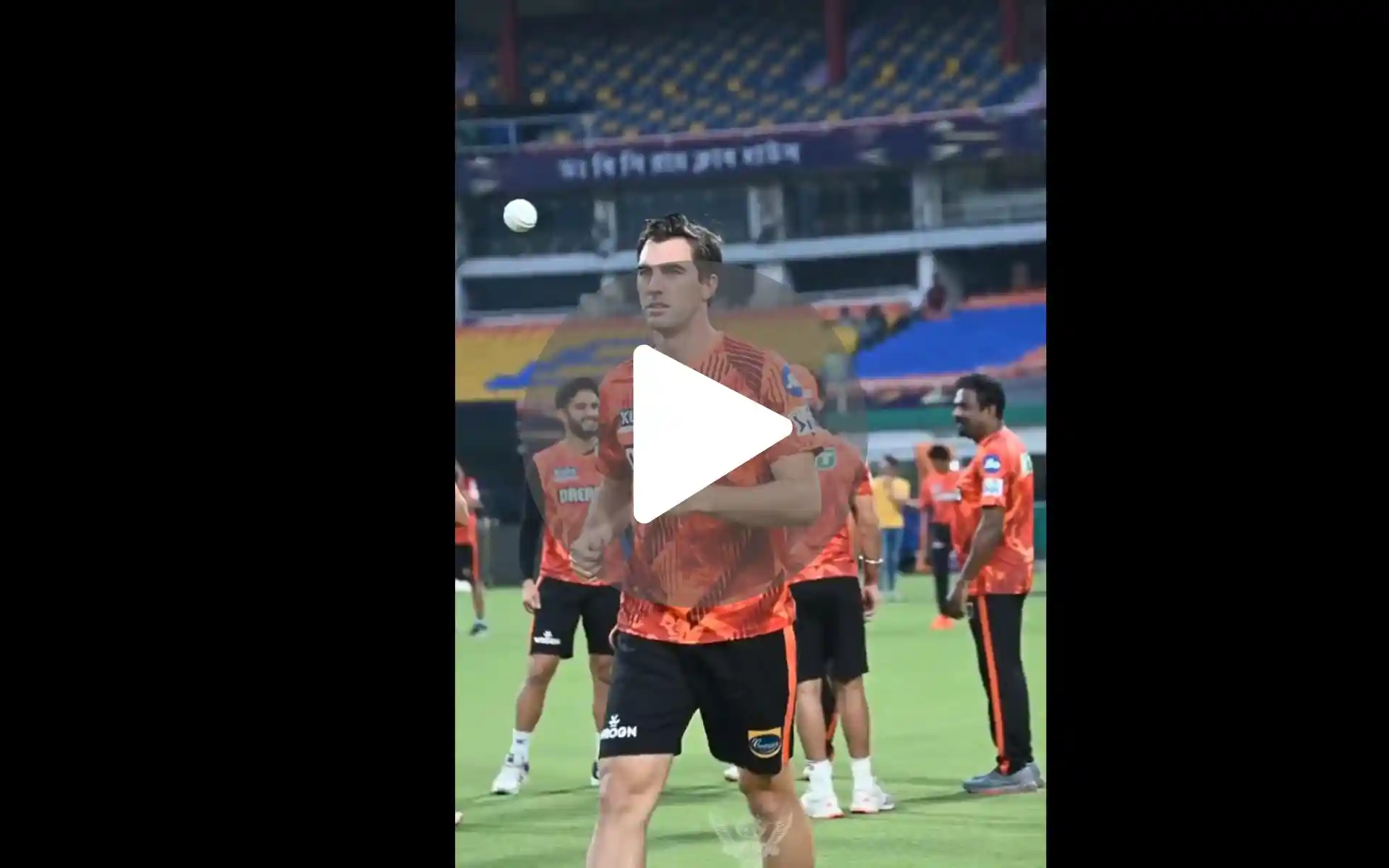 [watch] 'the Torch-bearer' - Srh Wishes Pat Cummins A Blockbuster 