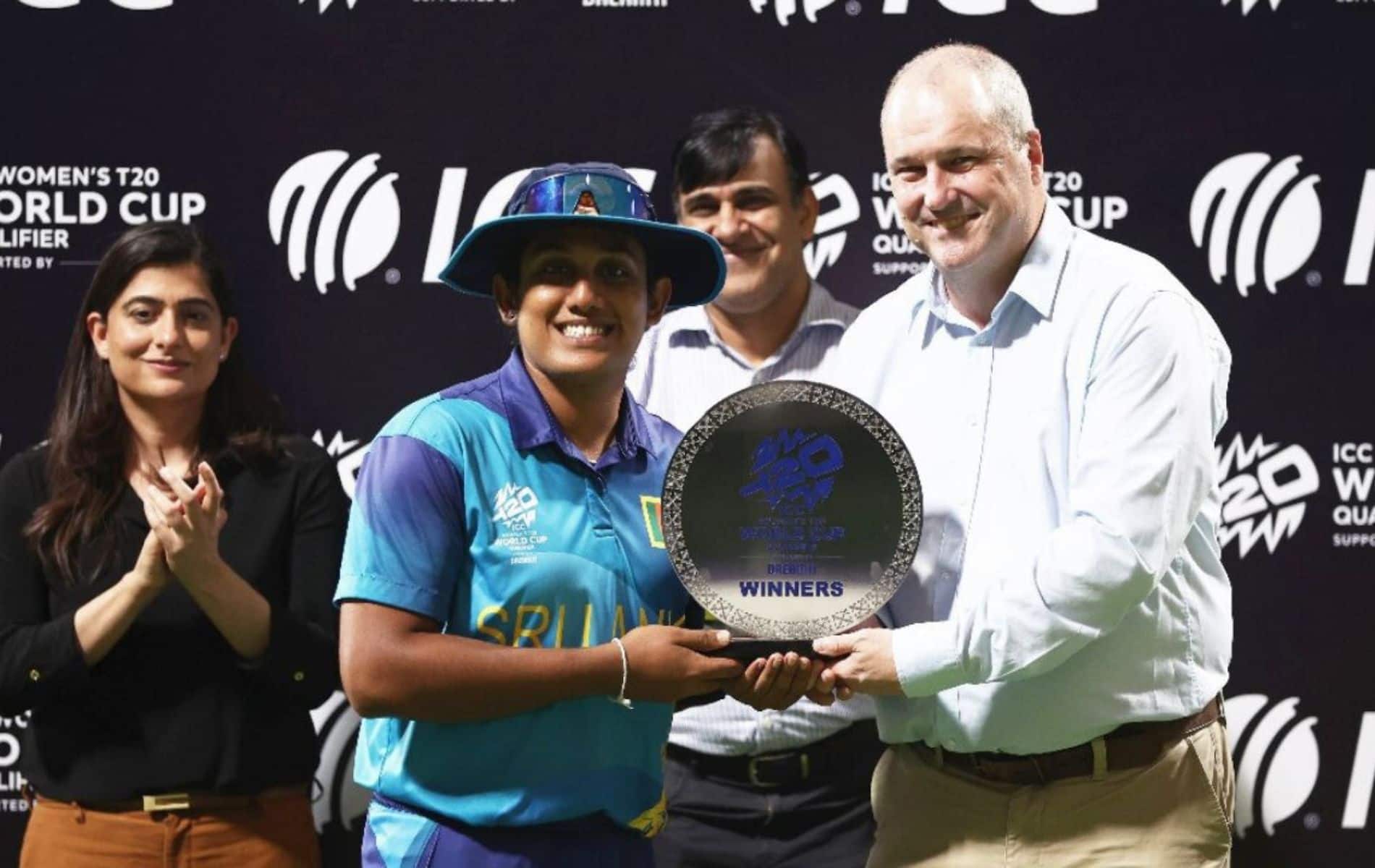Sri Lanka Women won the T20 World Cup qualifiers final vs Scotland (X)