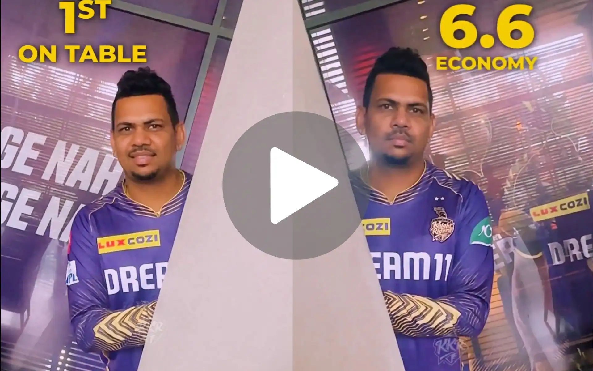 [Watch] KKR Star Sunil Narine Recreates Viral Aavesham Reel
