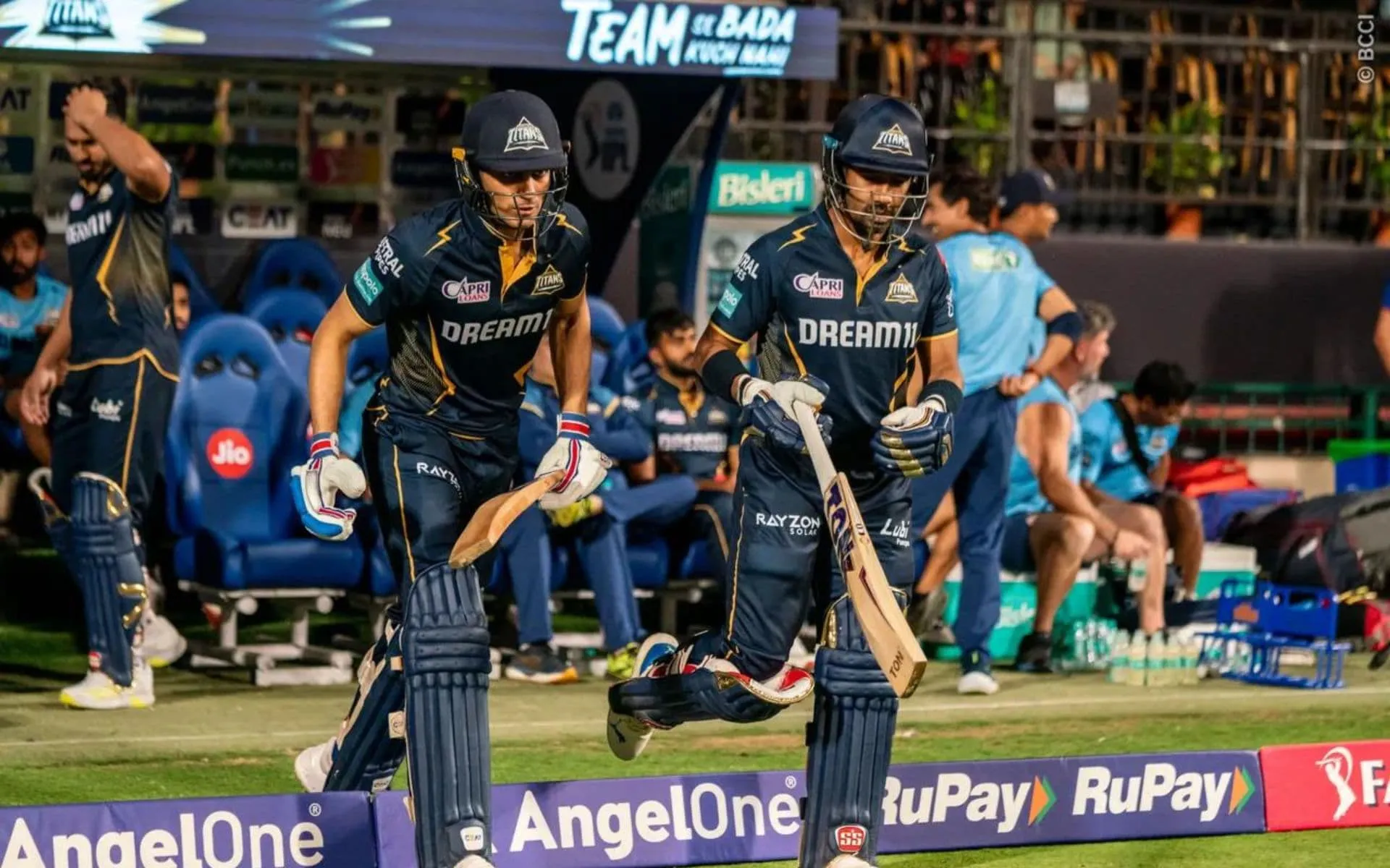 Shubman Gill and Wriddhiman Saha in IPL 2024 (IPLT20.com)