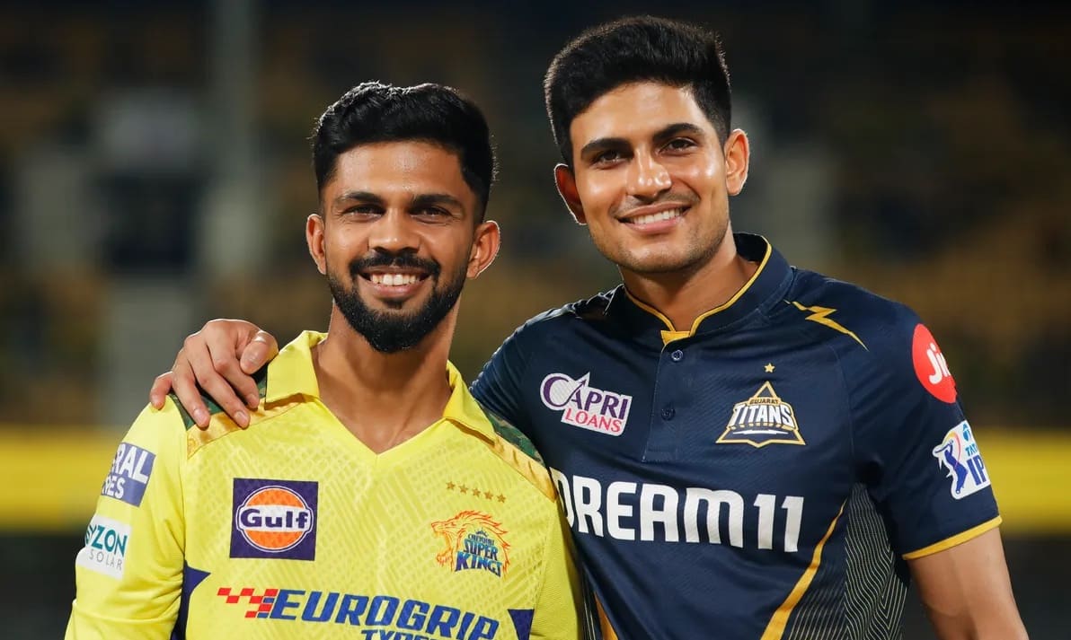 Ruturaj Gaikwad with Shubman Gill (IPLT20.com)
