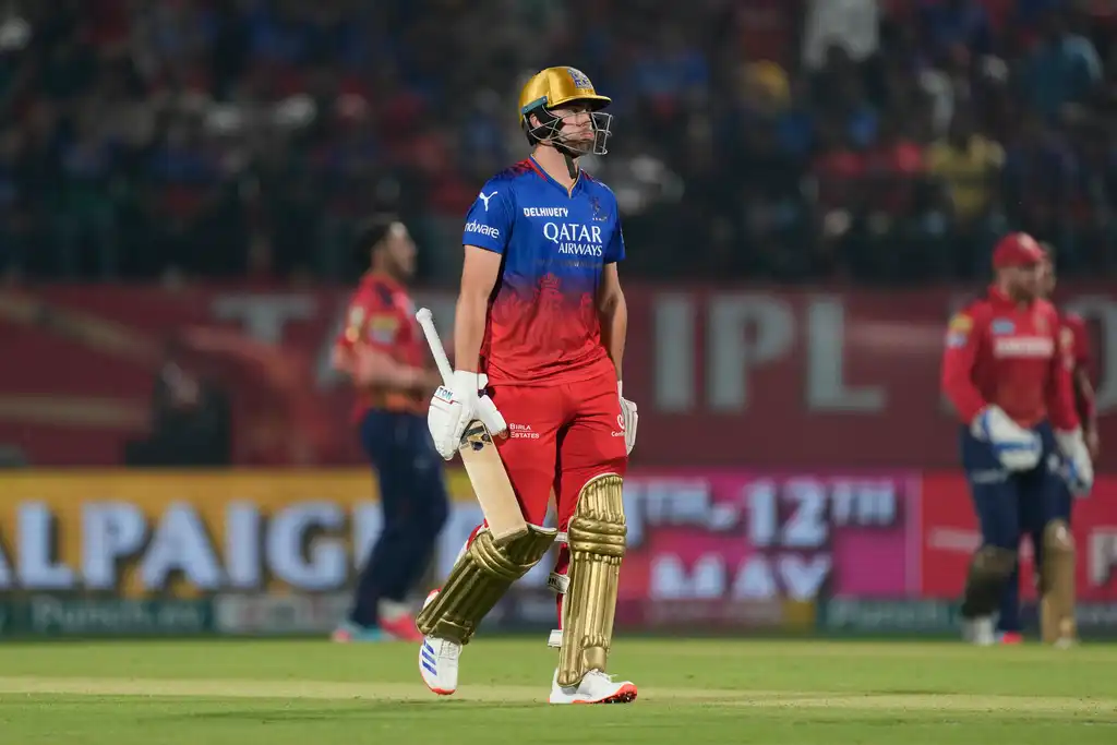 Will Jacks walked back after scoring just 12 runs (AP Photo)