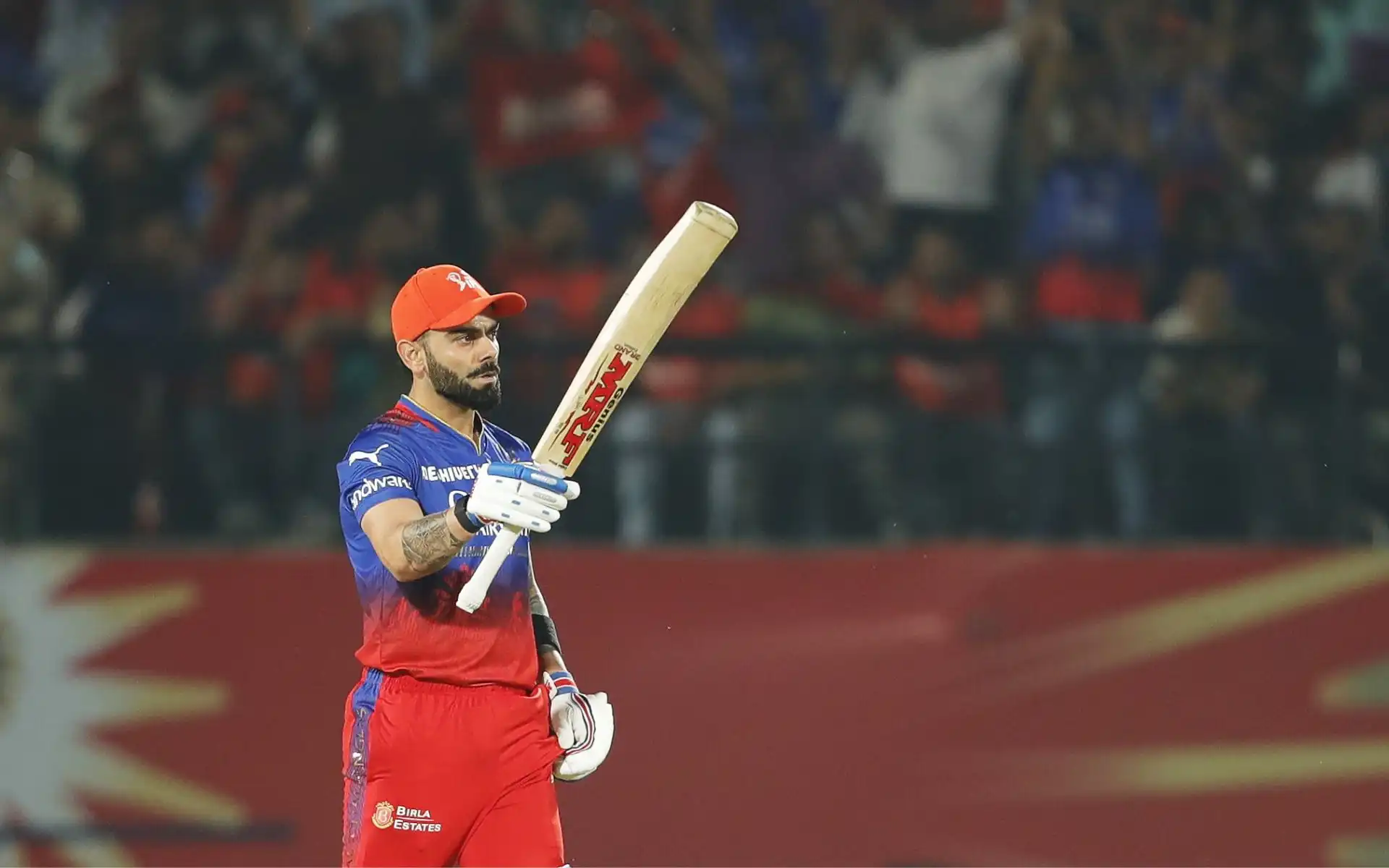 Virat Kohli brings up yet another half century in IPL 2024 season against PBKS (X.com)