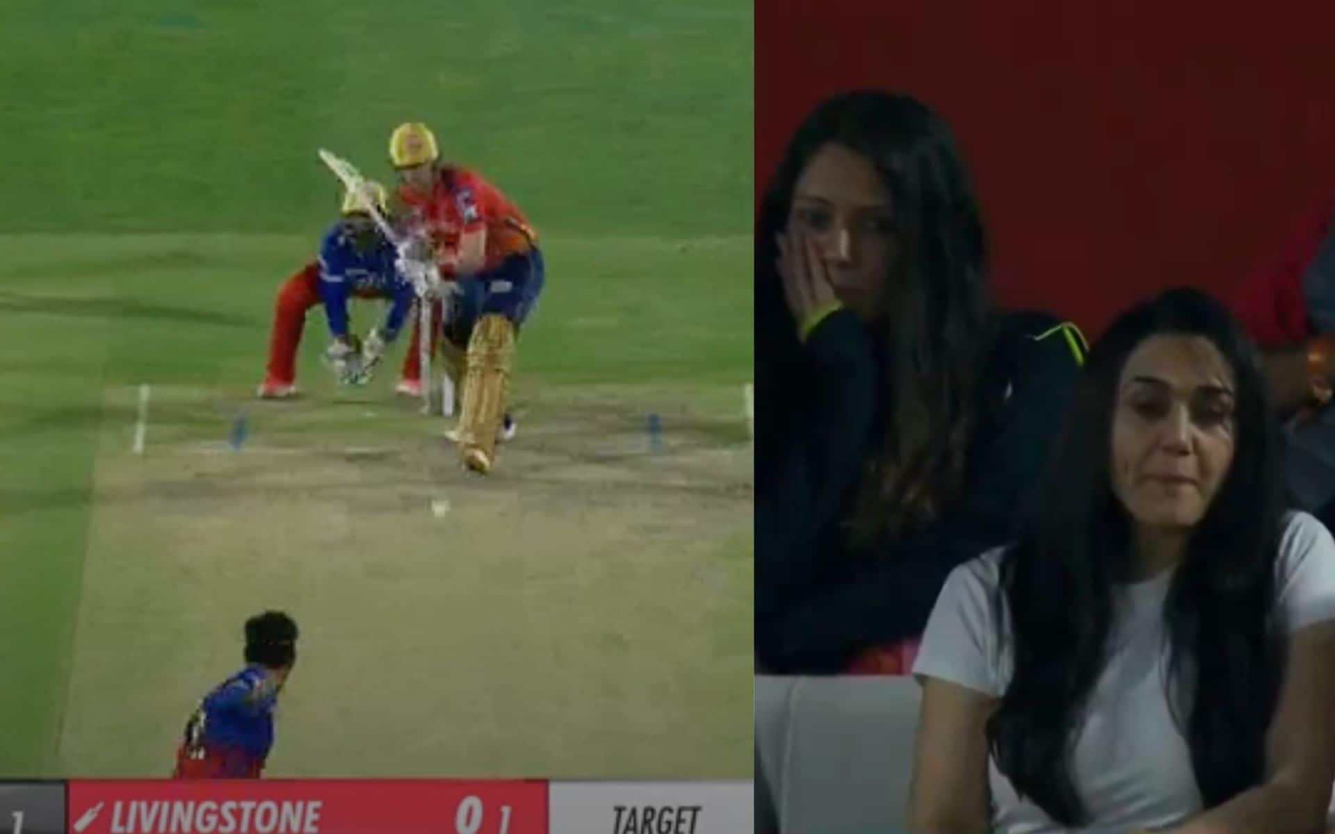 Zinta's reaction after Livingstone's wicket goes viral (x.com)