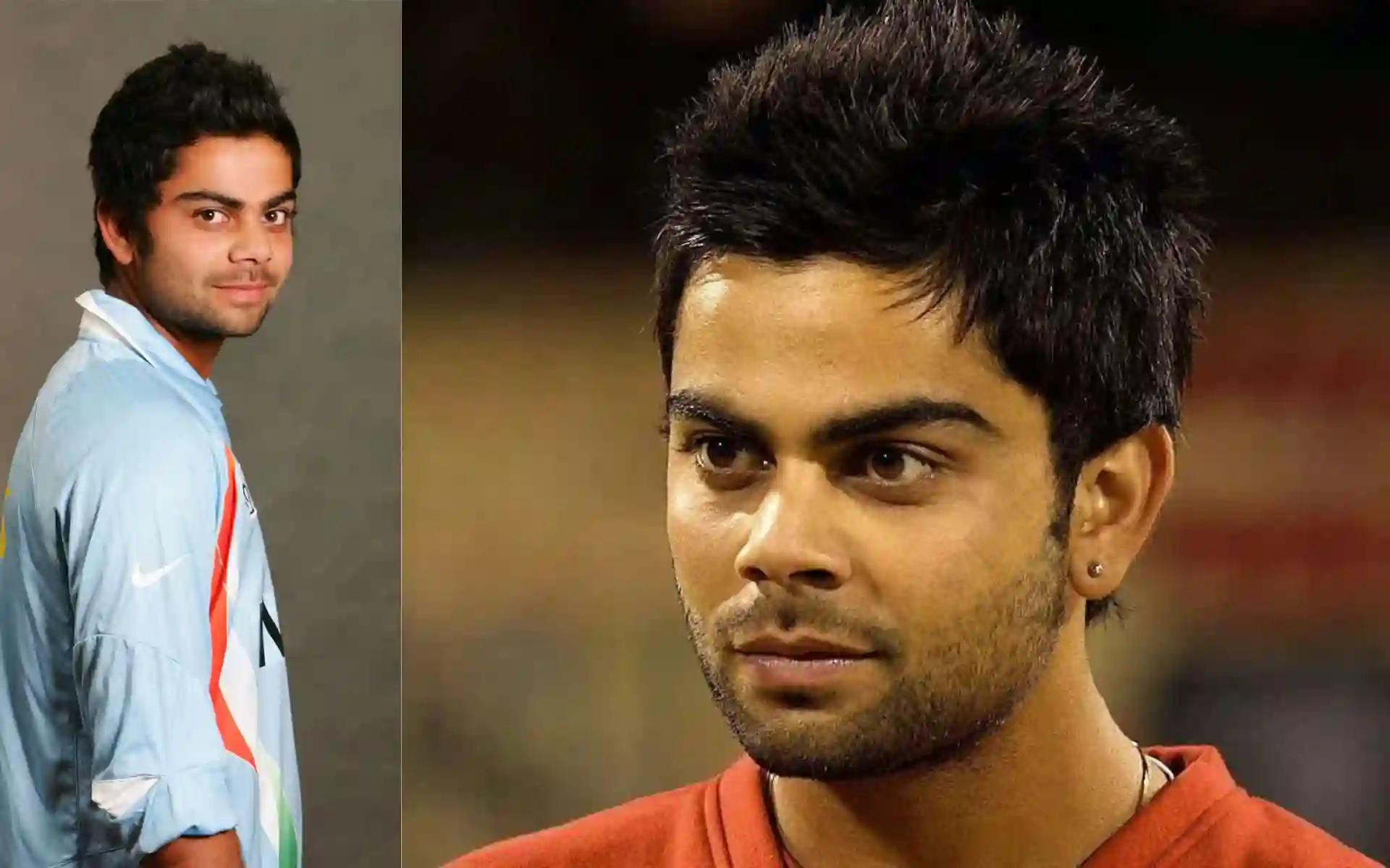 2008 - Virat Kohli's Under 19 Look [X.com]