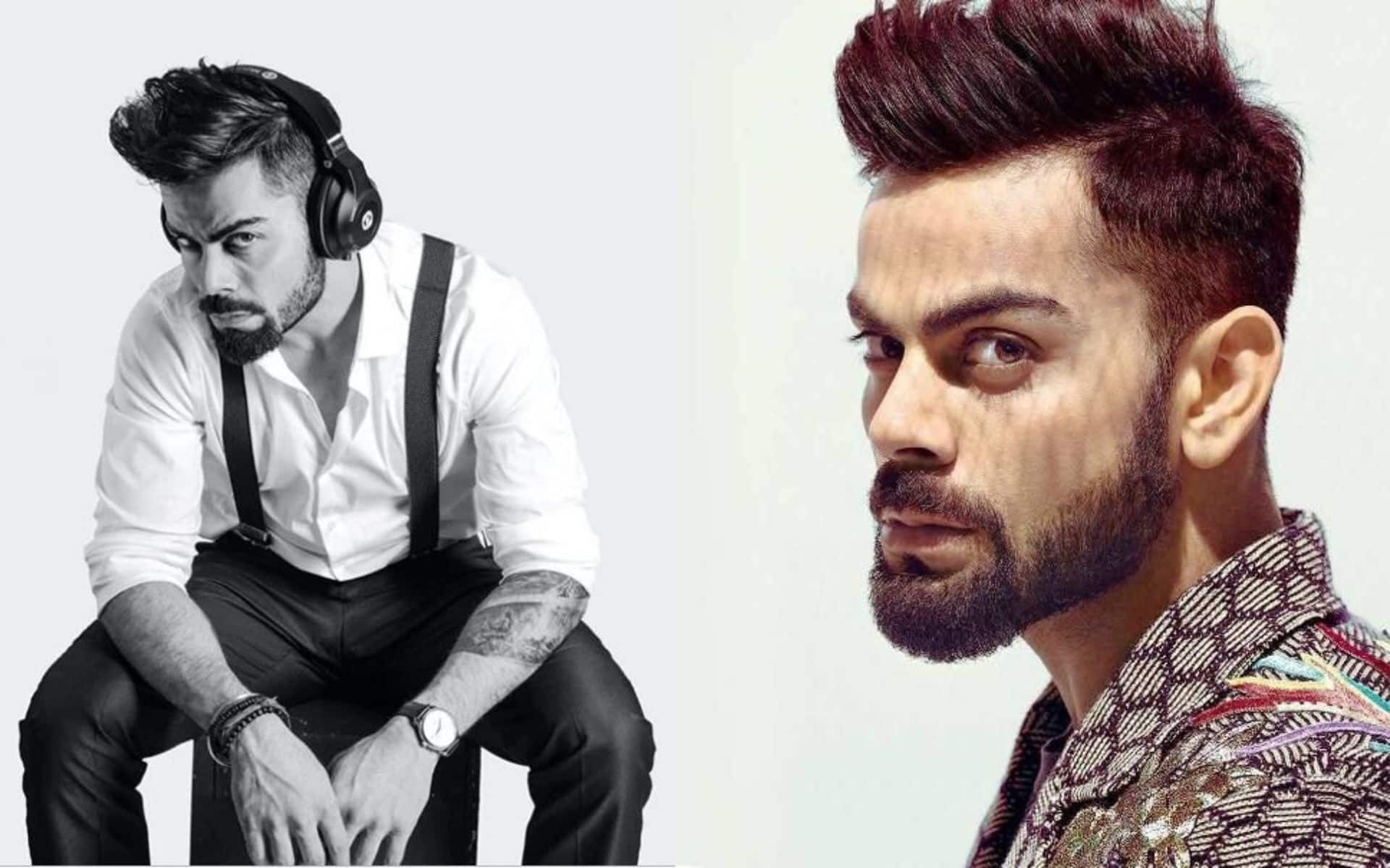 2018 - Virat Kohli's Pompadour Look before IPL 2018 [X.com]