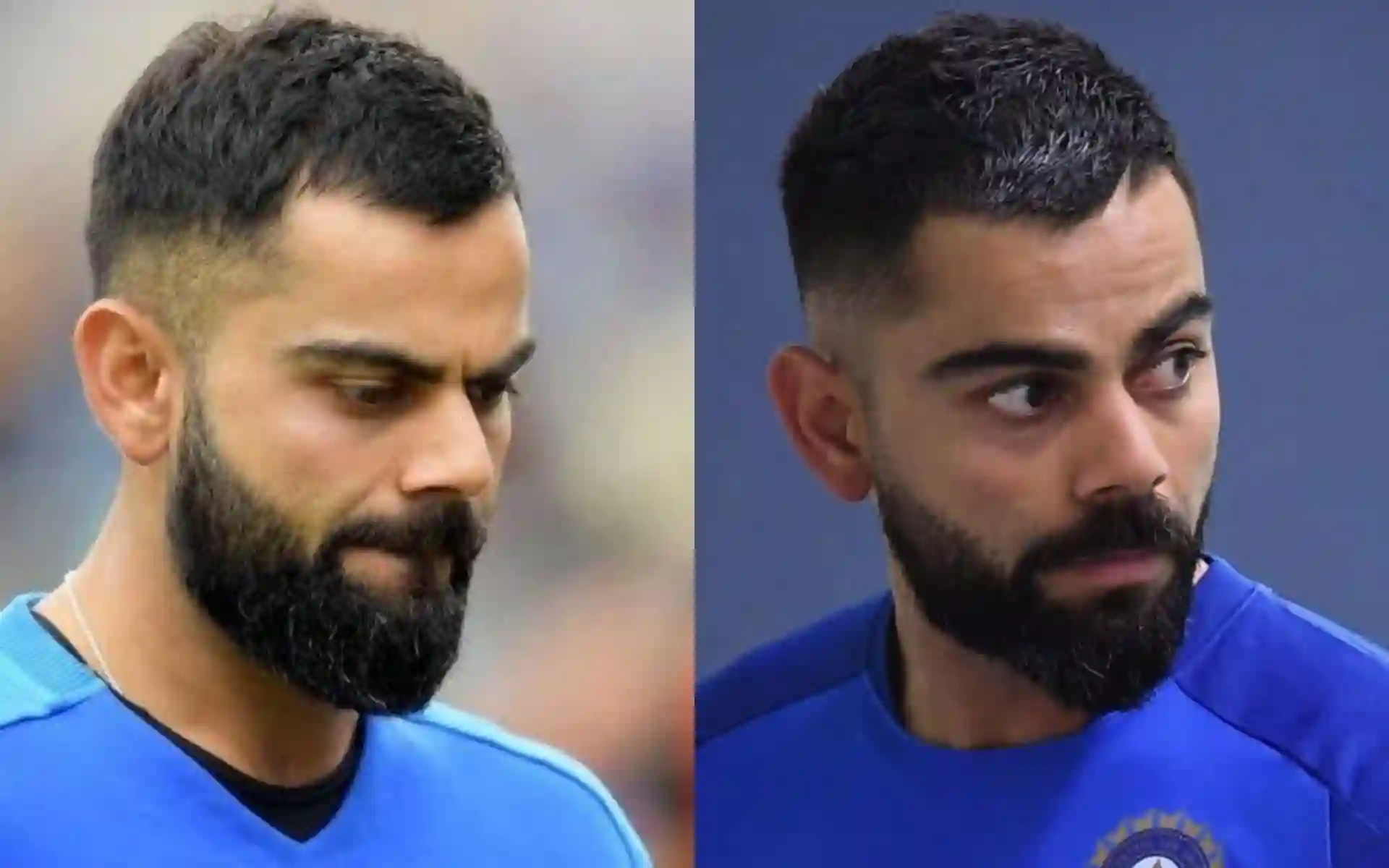 2019 - Virat Kohli sported a Buzz Cut during ICC World Cup [X.com]